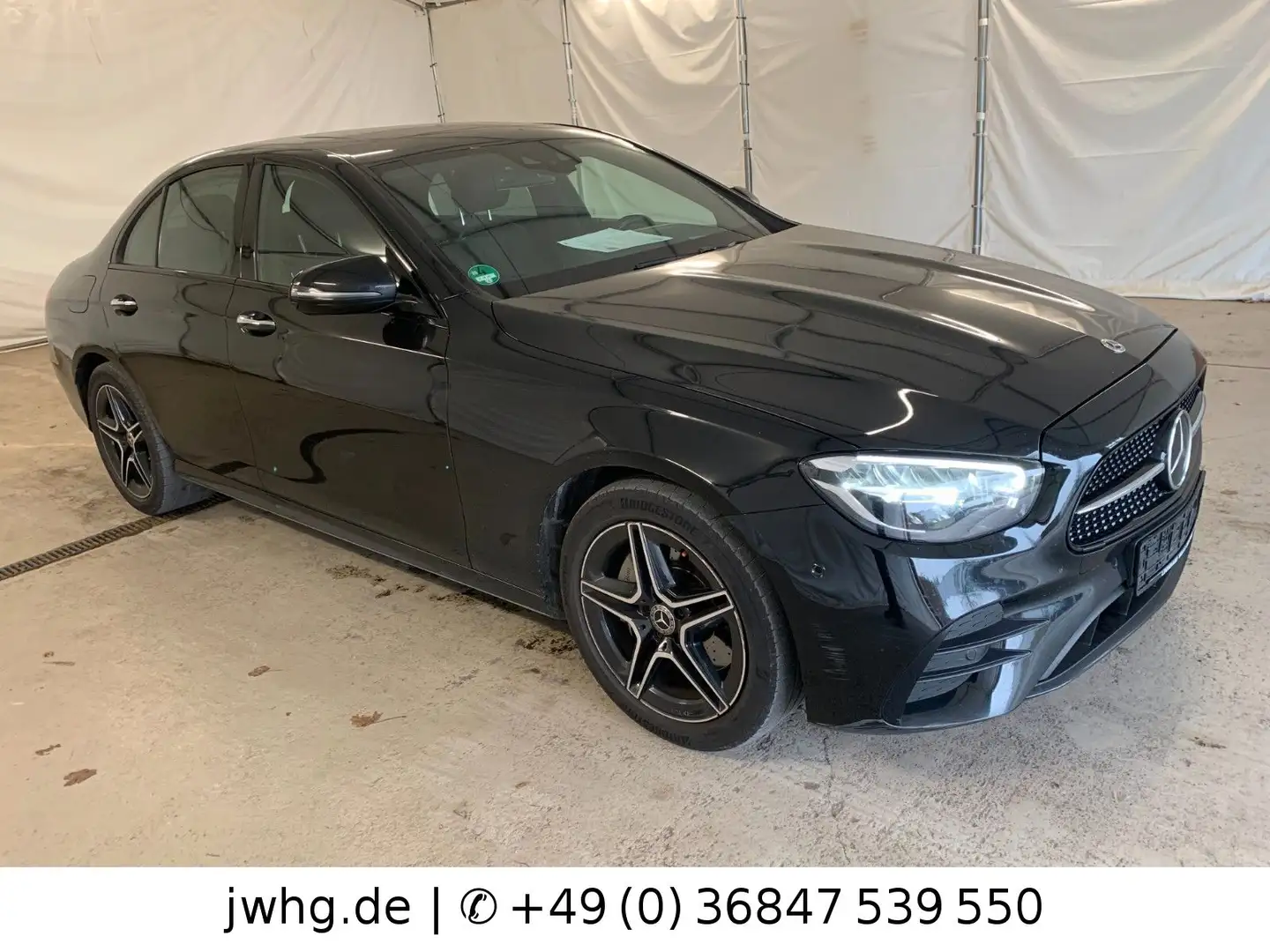 Mercedes-Benz E 300 E300 Lim d AMG Line Distronic+ HUD S-Dach NightP Schwarz - 2
