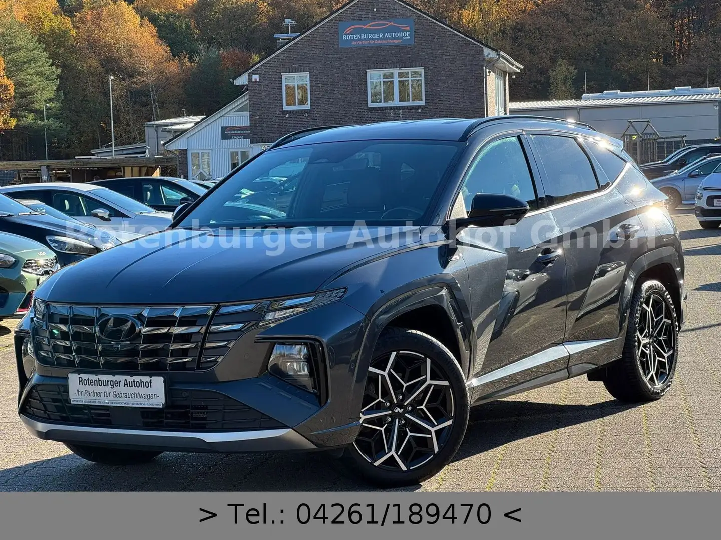 Hyundai TUCSON 1.6 T-GDI*PLUG-IN*HYBRID*4WD*N-LINE*VOLL* Grau - 1