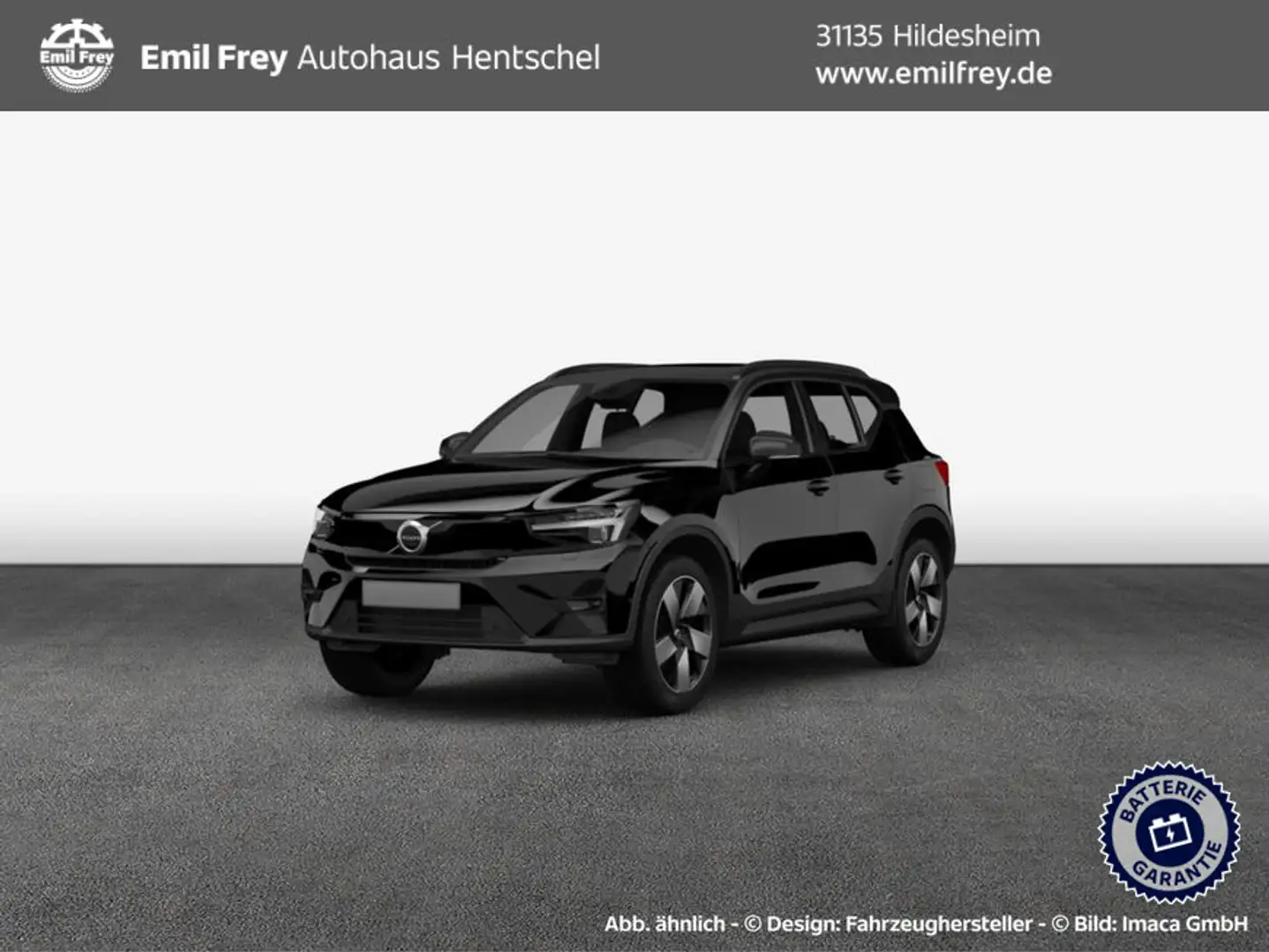 Volvo XC40 XC40 Recharge 69 kWh Single Motor RWD Plus 175 kW, Černá - 1