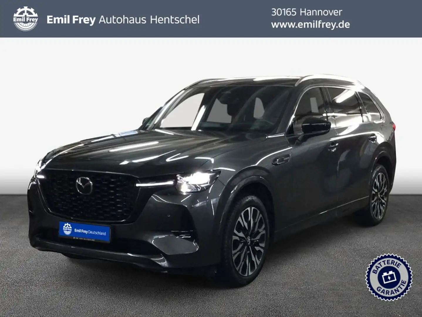 Mazda CX-80 AWD PHEV Aut. HOMURA PLUS Grau - 1