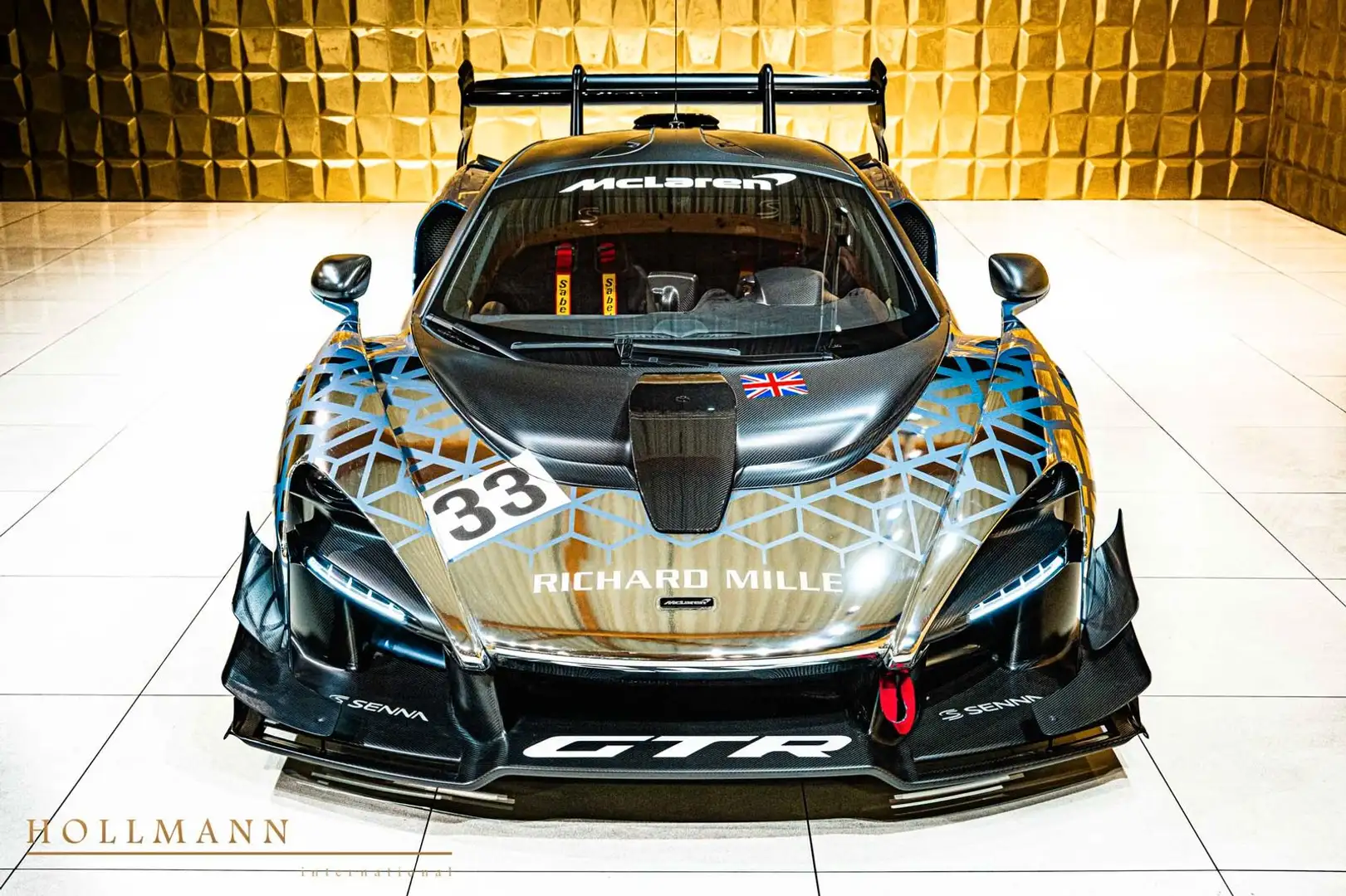 McLaren Senna GTR + MSO + RACING + STOCK + Albastru - 2