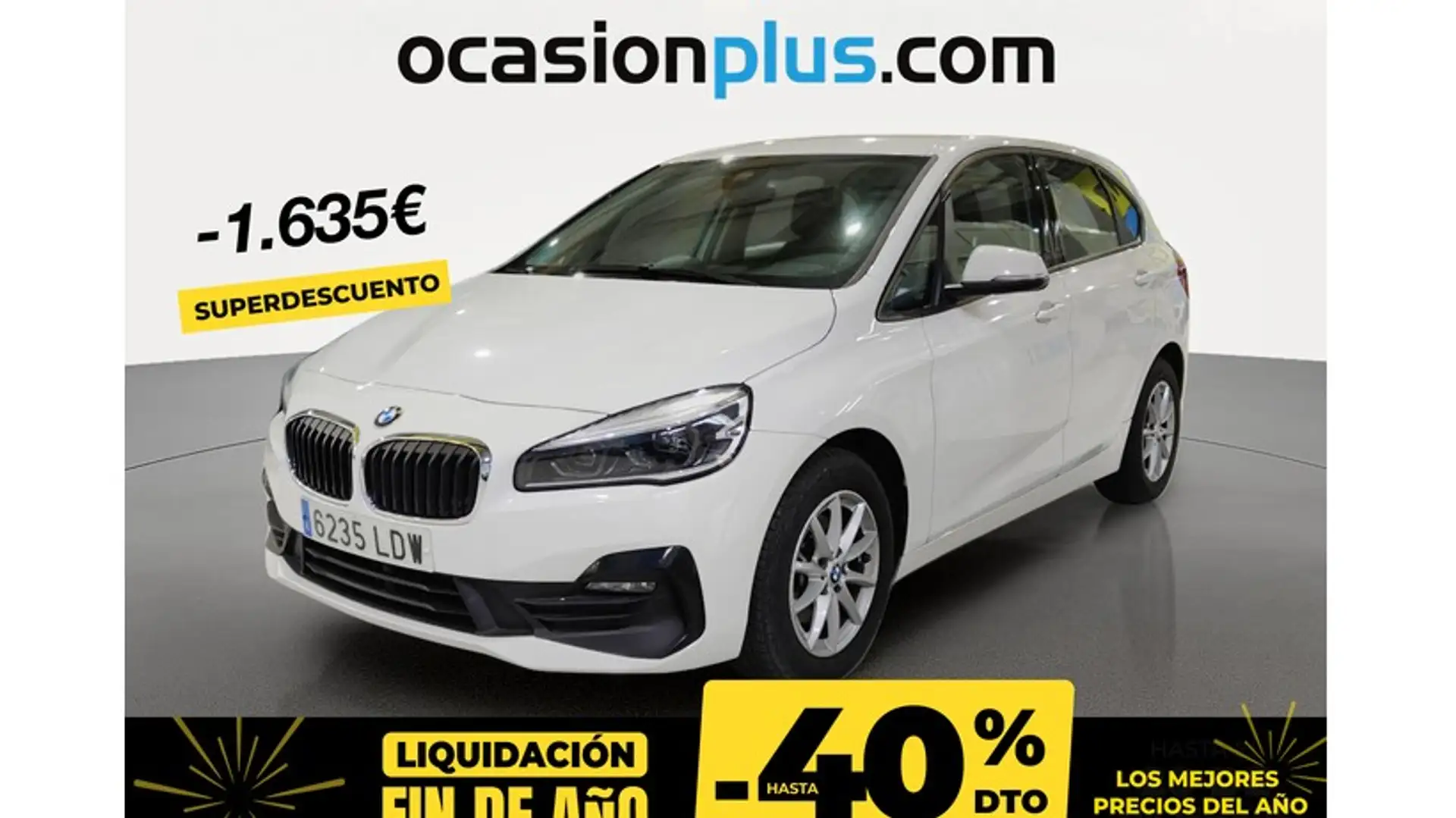 BMW 216 216dA Active Tourer Blanc - 1