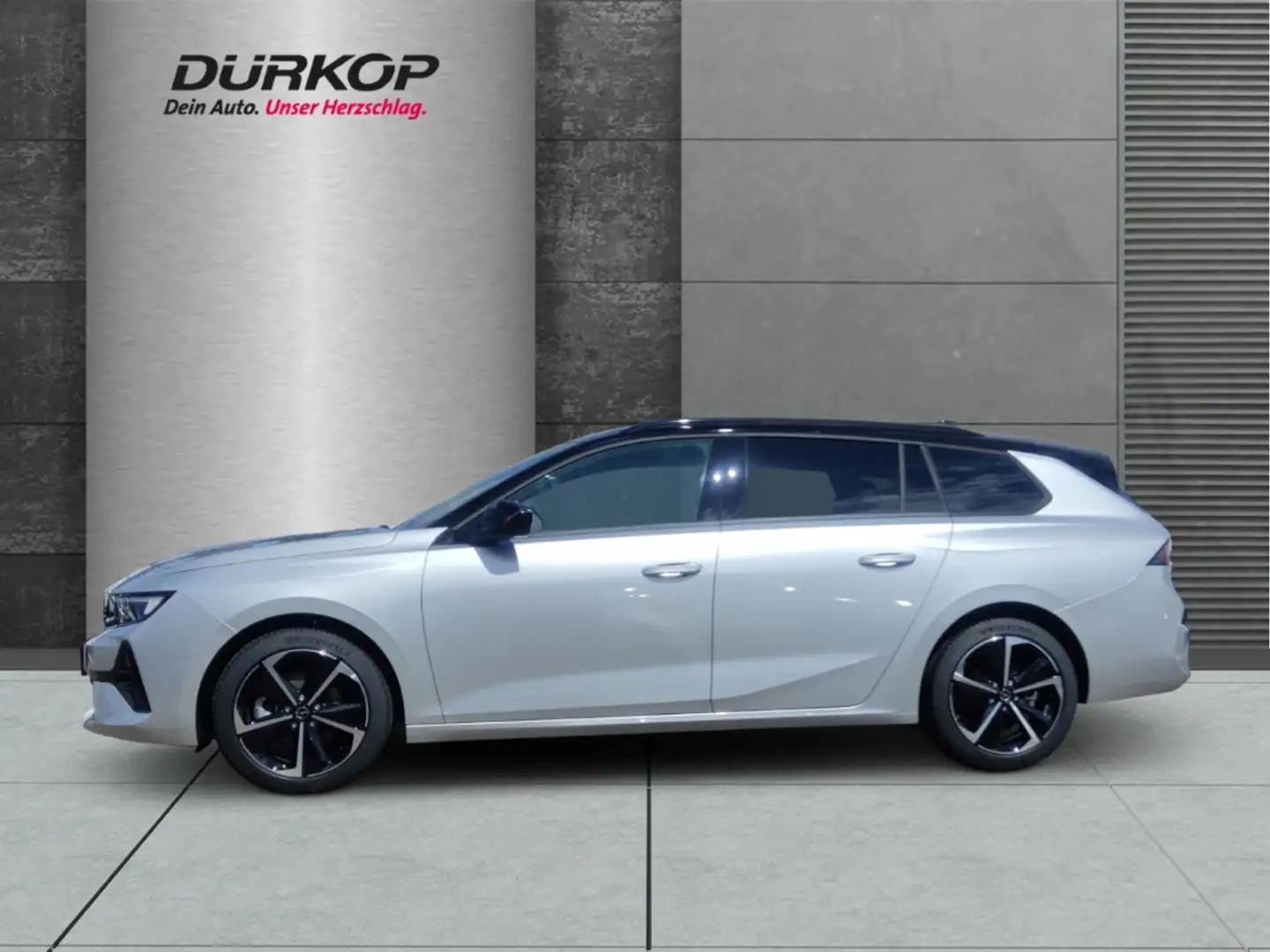 Opel Astra ST GS AT,Tech-Paket,Komfort-Paket,HUD,El.Panodach, Plateado - 2