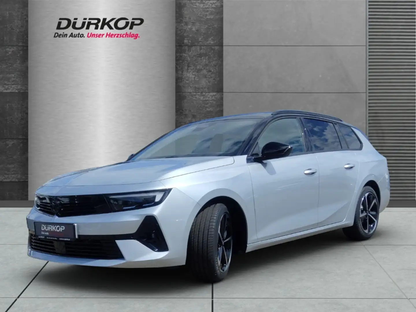 Opel Astra ST GS AT,Tech-Paket,Komfort-Paket,HUD,El.Panodach, Plateado - 1