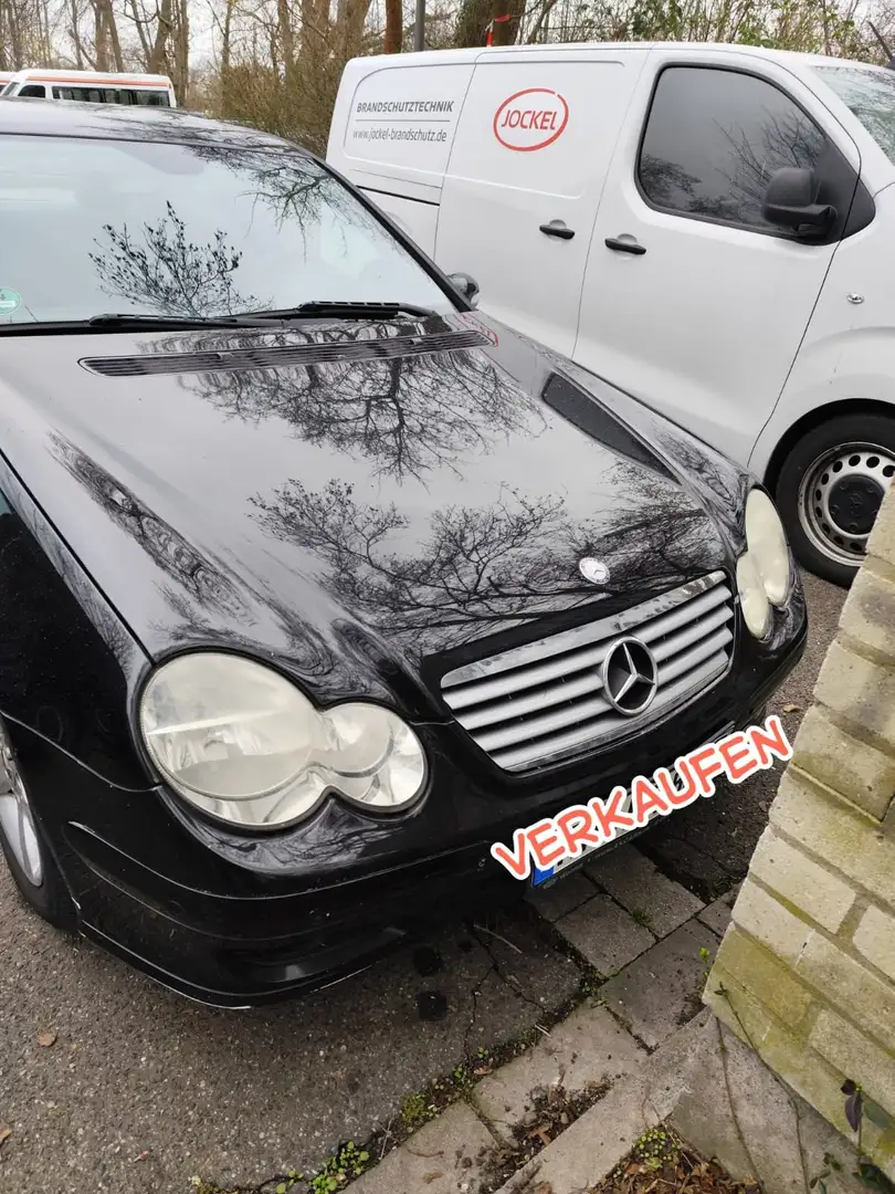 Mercedes-Benz C 200 C-Klasse Sportcoupe Diesel CDI Sportcoupe Чорний - 1