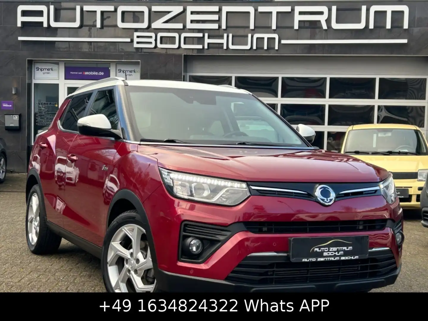SsangYong Tivoli Fizz Automatik Kamera Carplay Scheckh. Rot - 1
