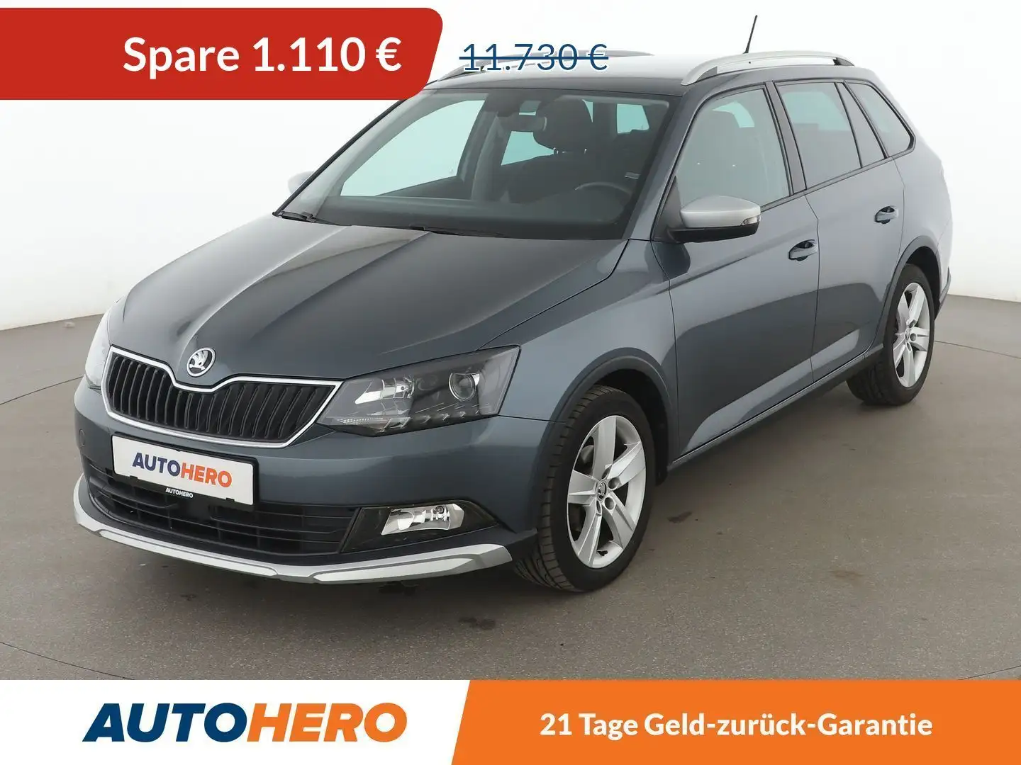 Skoda Fabia 1.2 TSI Ambition*TEMPO*PDC*KLIMA*GARANTIE* Grau - 1