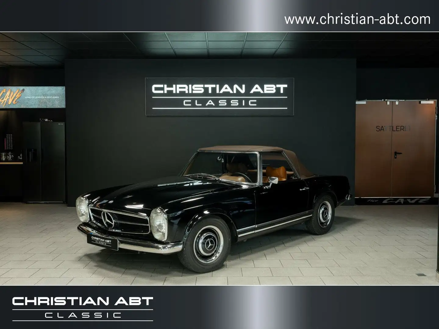 Mercedes-Benz SL 230 W113 Noir - 1