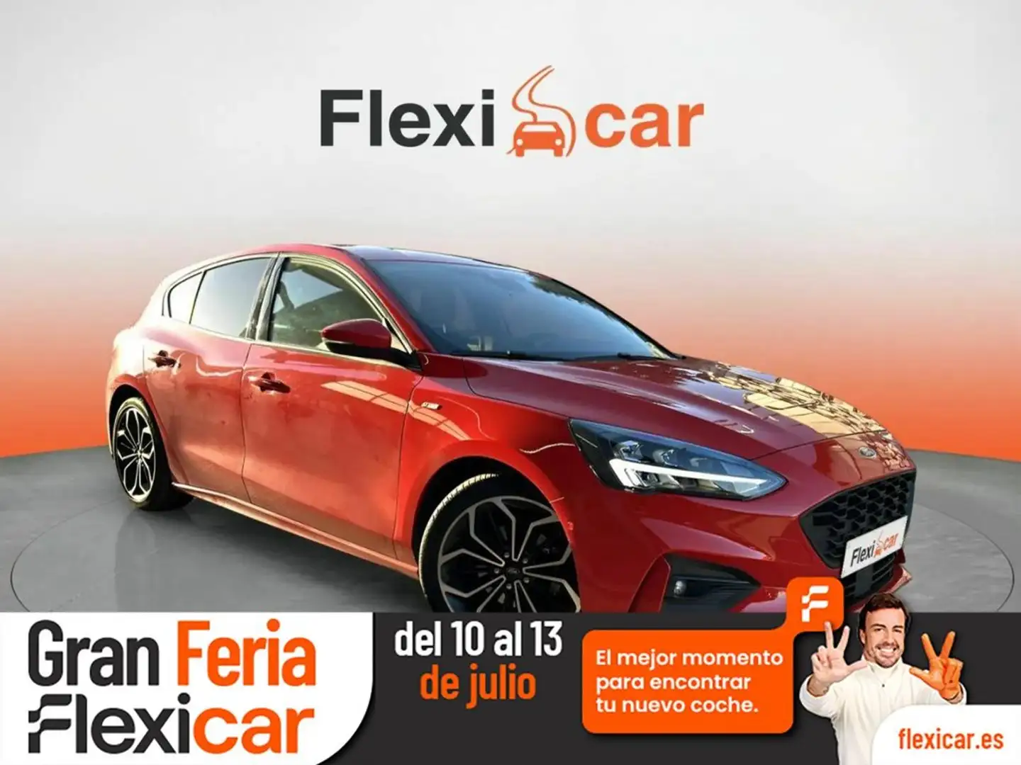 Ford Focus 1.0 Ecoboost MHEV 92kW ST-Line X Rouge - 1