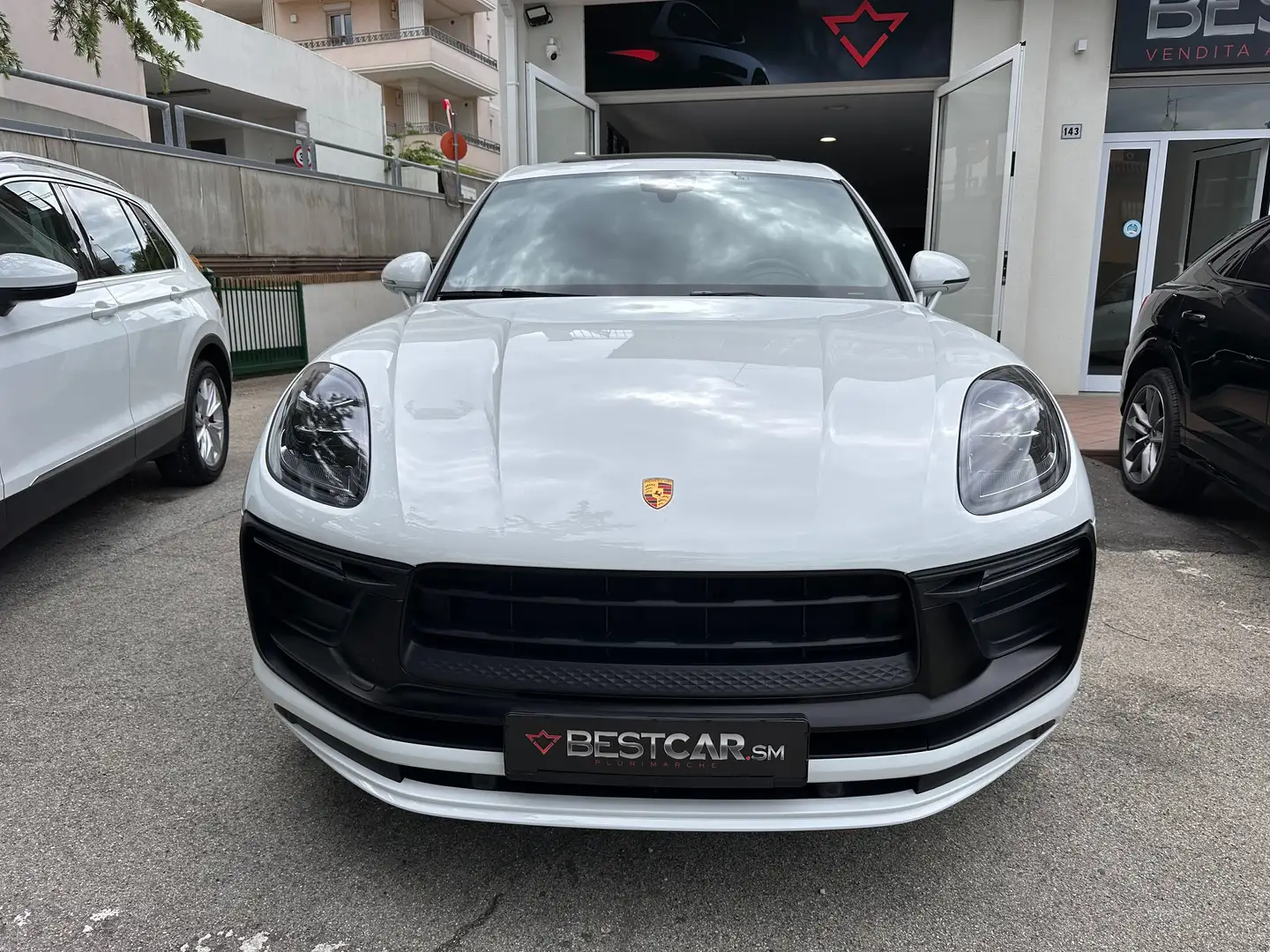 Porsche Macan 2.0 265cv pdk RESTYLING TETTO PANORAMA . CERCHI 21 Blanc - 2
