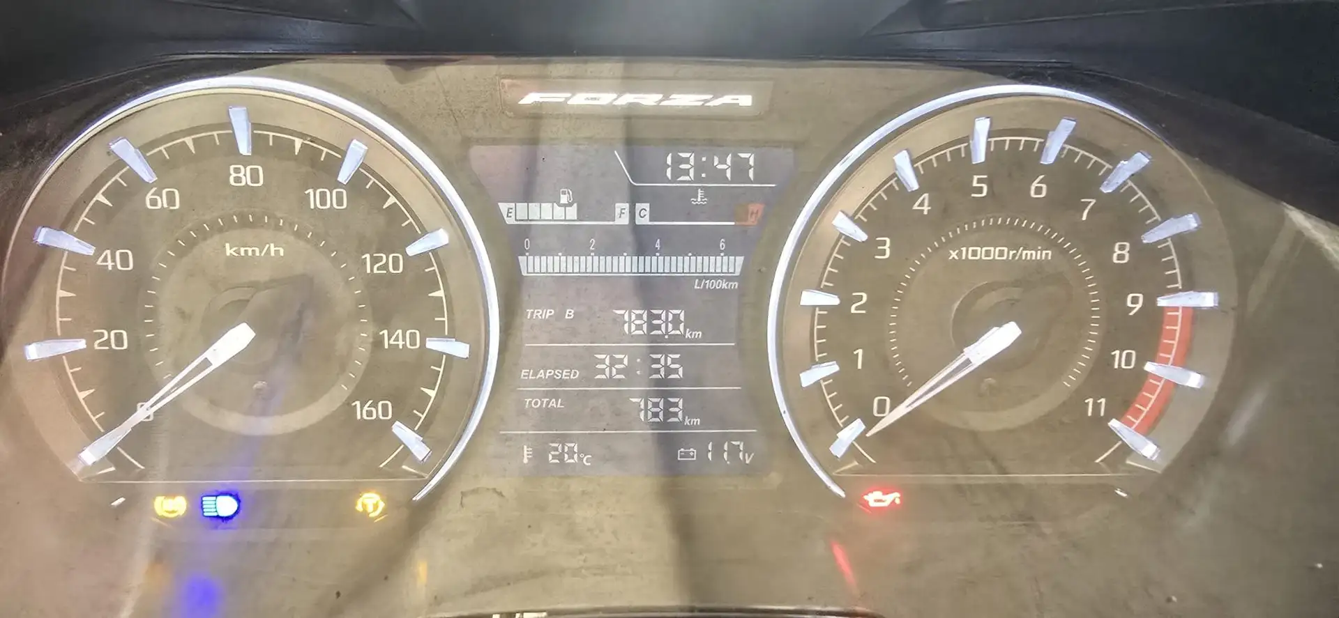 Honda Forza 350 Deluxe Білий - 2