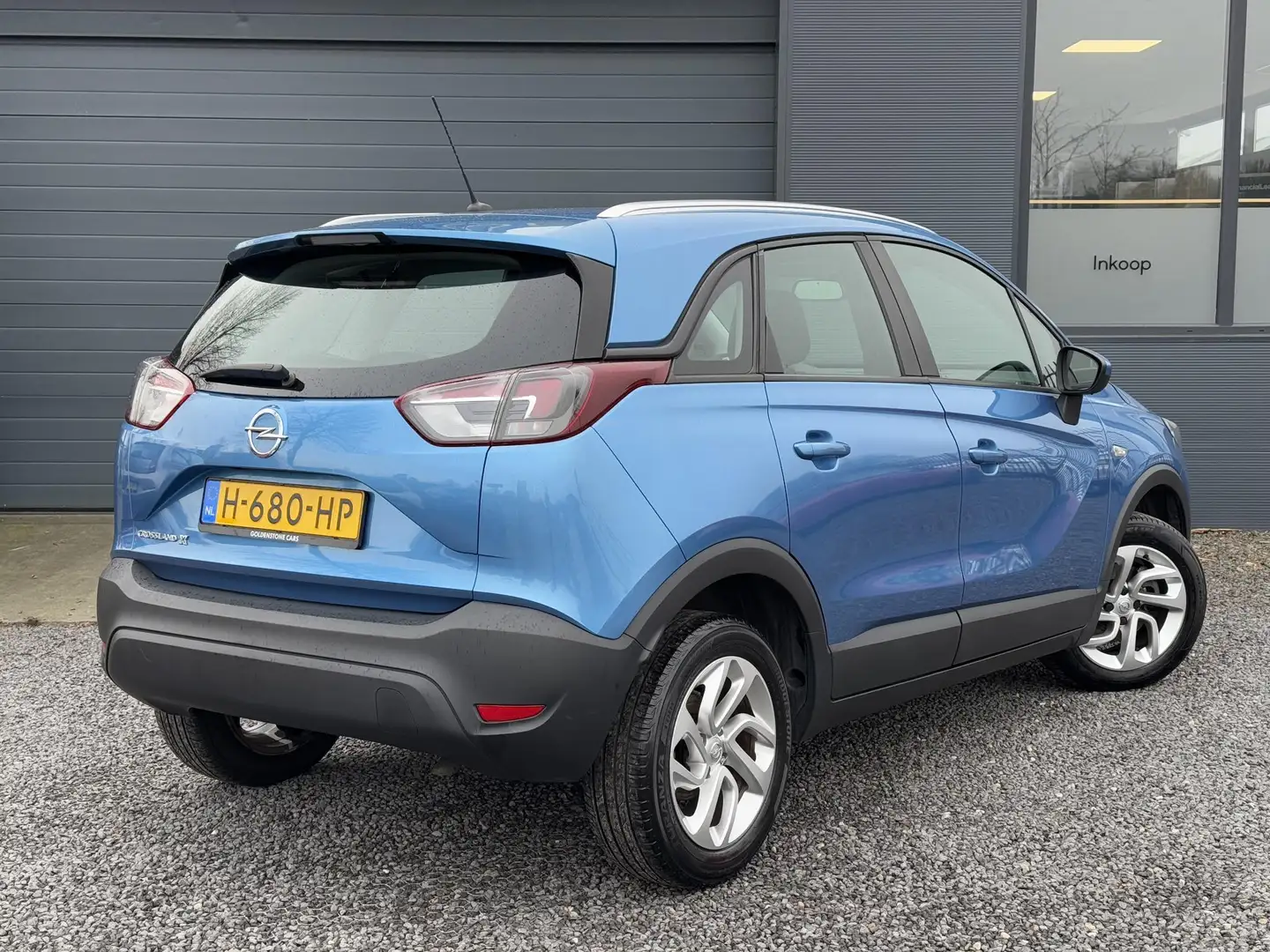 Opel Crossland X 1.2 Turbo Edition 1e Eigenaar,Apple Carplay,Airco, Blauw - 2