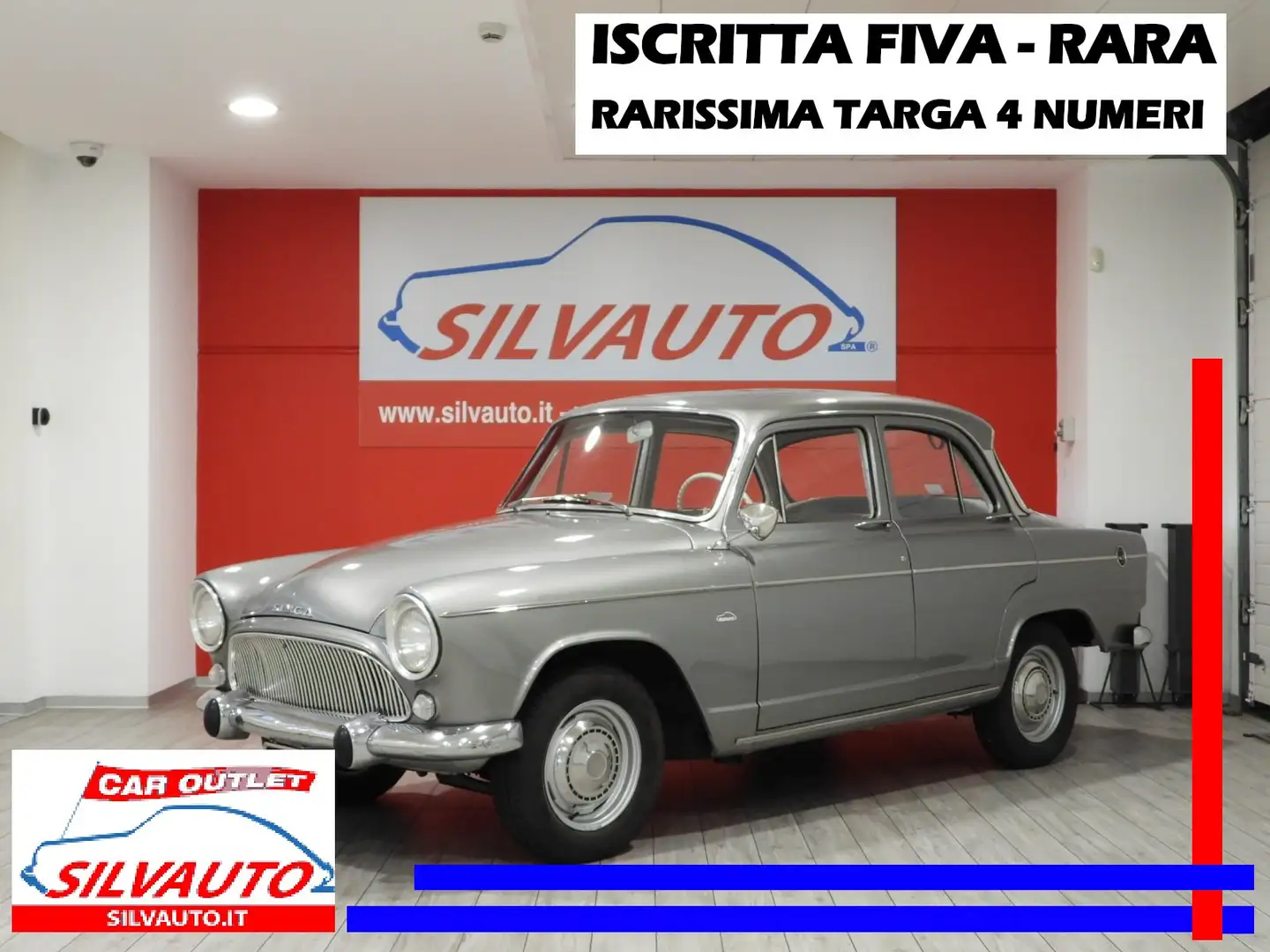 Talbot Simca 1100 ARONDE MONTHLERY - ISCRITTA FIVA (1961) Gri - 1
