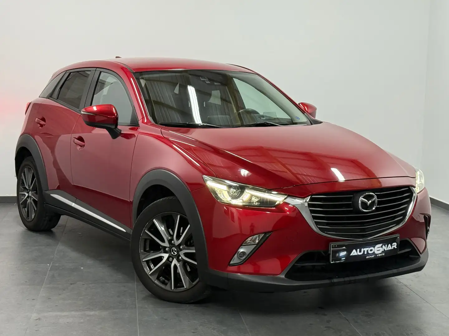 Mazda CX-3 1.5 SKYACTIV-D Euro6 - Navi - Camera - 1er Main Rouge - 1