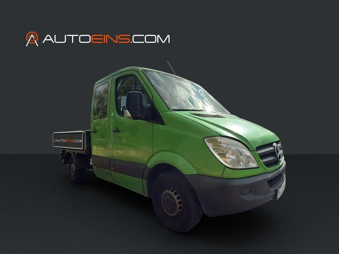 Mercedes-Benz Sprinter 2.1 CDI*Pritsche/DoKa*AHK* Grün - 1