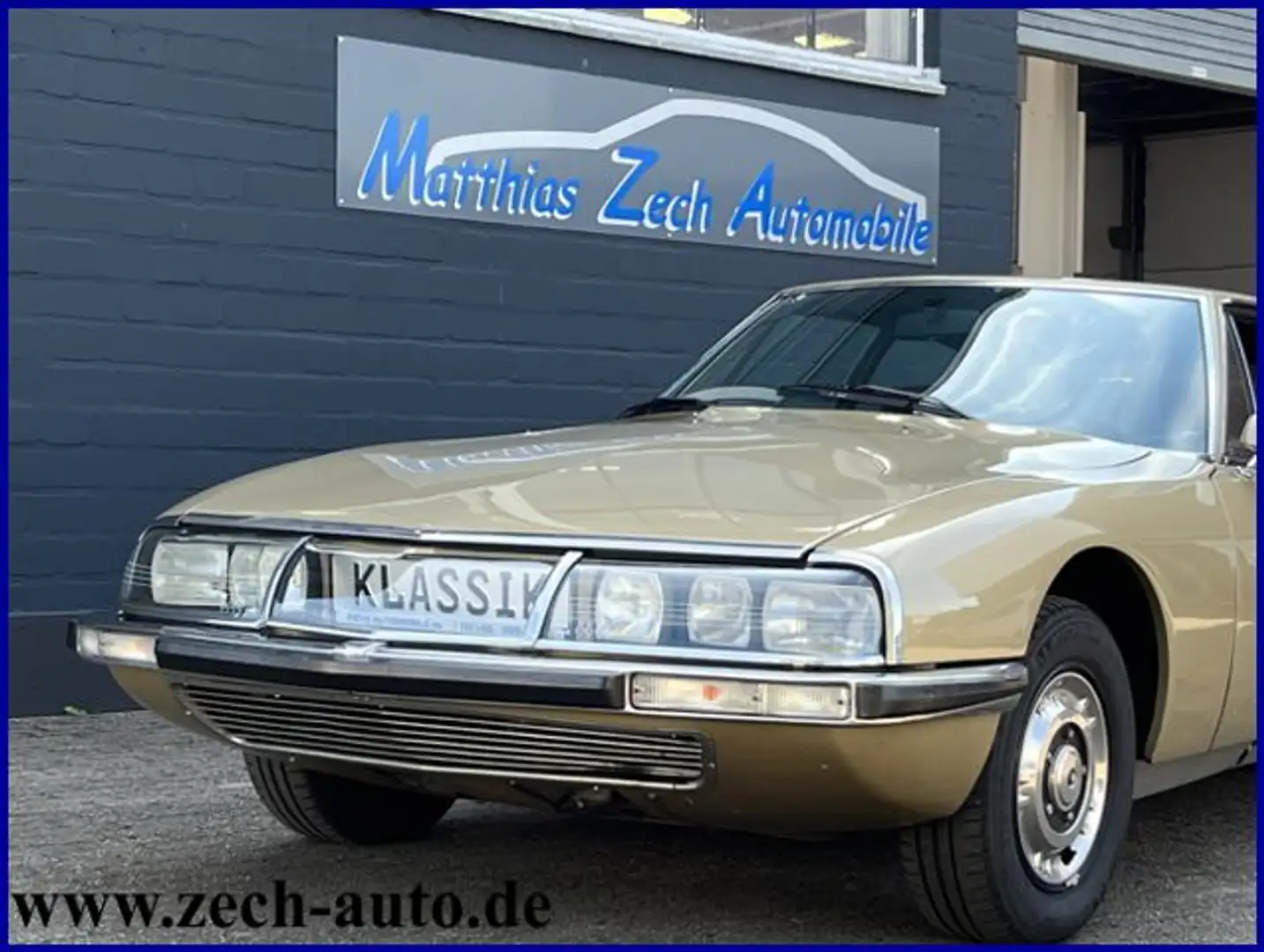 Citroen SM V6 * Maserati * Leder * 5 Gang geschaltet * V Gold - 2