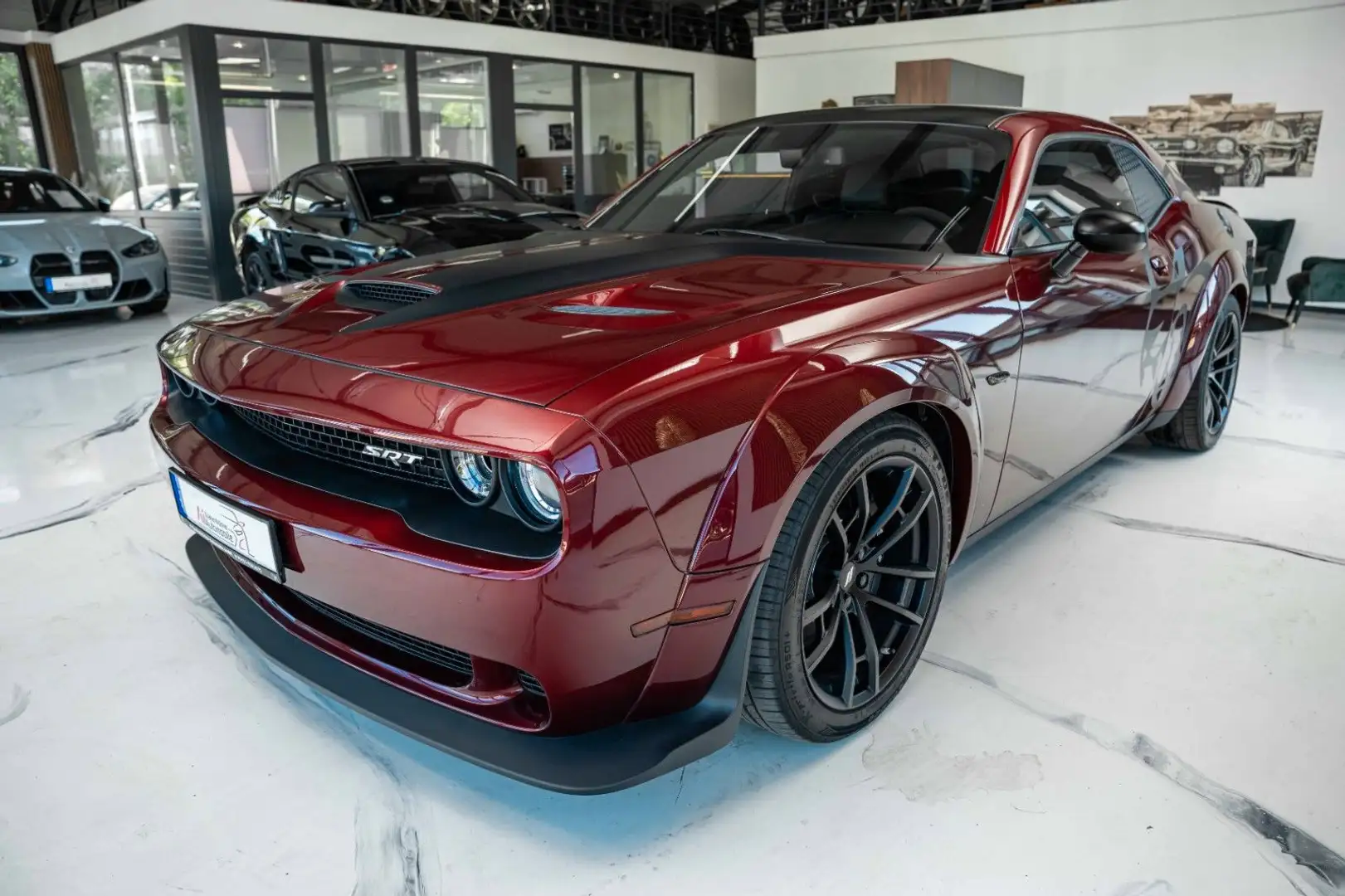Dodge Challenger 6,4 SRT SCAT PACK NAV ALPINE WIDEBODY Piros - 1