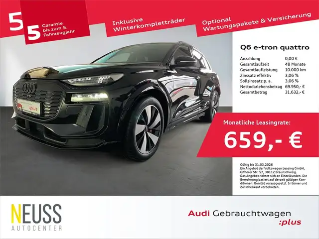 Audi Q6 e-tron quattro S line 360°+MATRIX+ACC+MEMORY+HPC