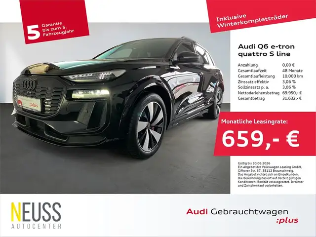 Audi Q6 e-tron quattro S line 360°+MATRIX+ACC+MEMORY+HPC