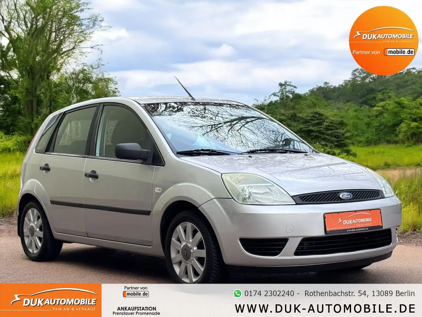 Ford Fiesta Futura Automatik *Klima*PDC* Zilver - 1