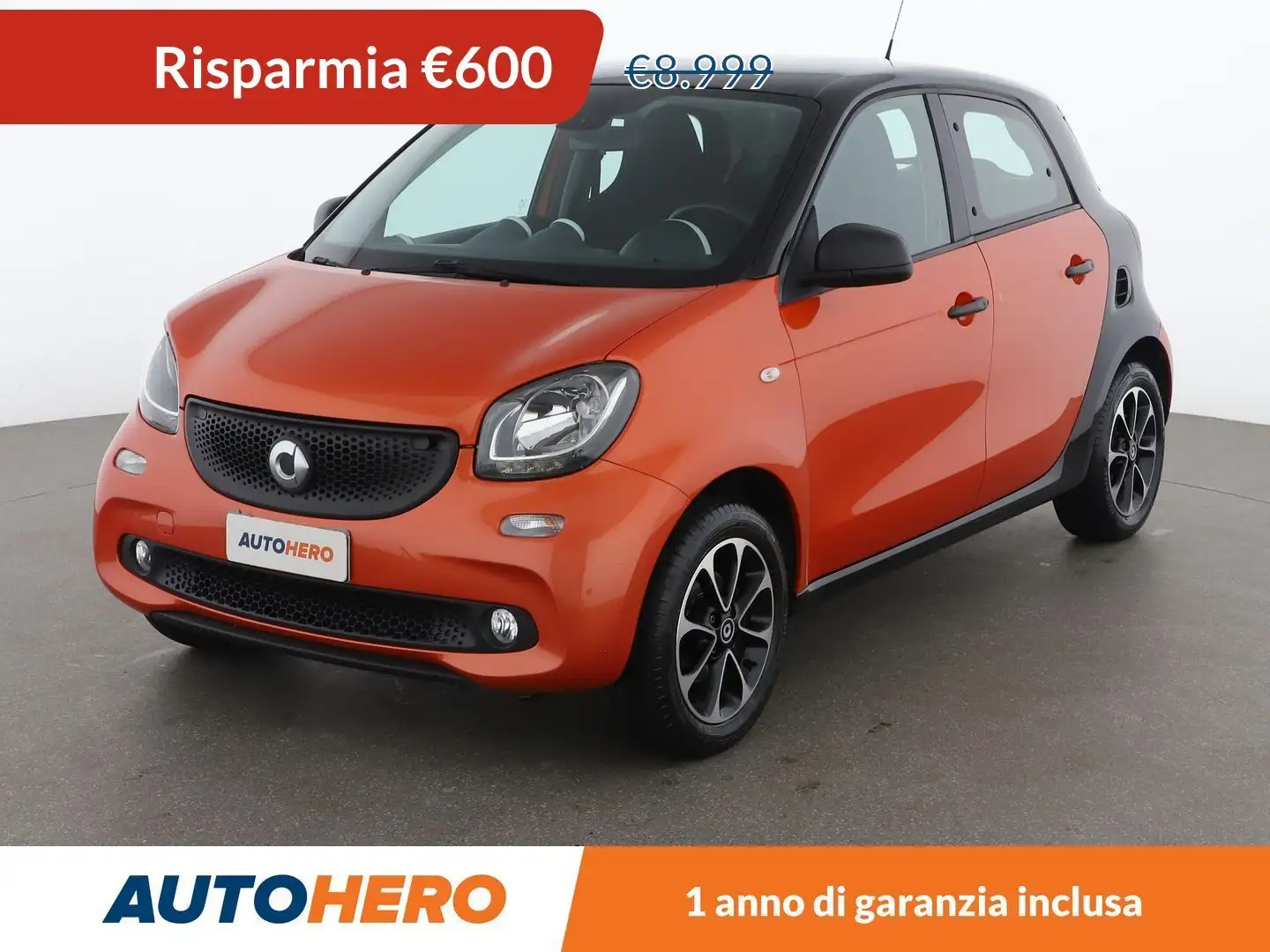 smart forFour 1.0 youngster 70 CV Arancione - 1