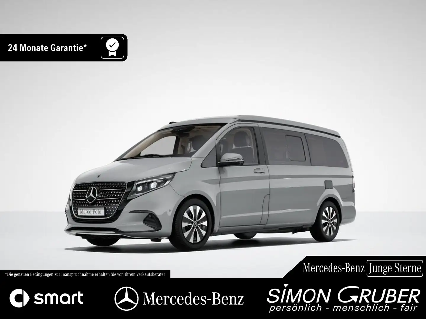 Mercedes-Benz Marco Polo V 300 d 4M Marco Polo Küche Airmatic Leder AHK Grau - 1