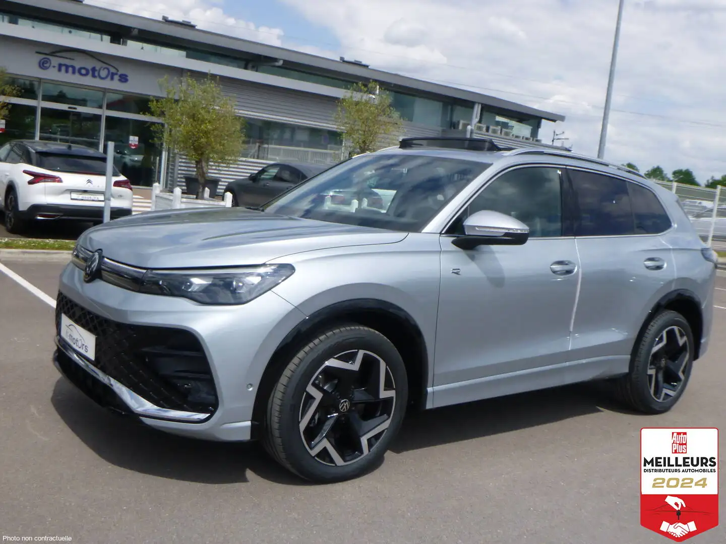 Volkswagen Tiguan eHybrid 204 DSG6 R-Line Edition +Toit pano +Keyles Blanc - 1