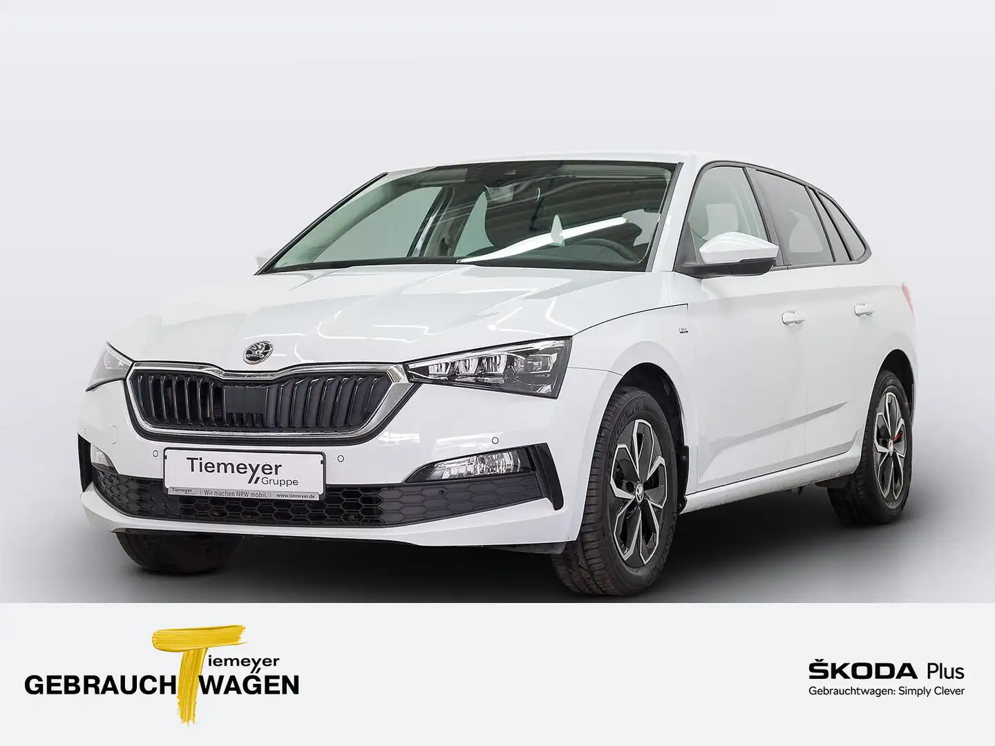 Skoda Scala 1.0 TSI DRIVE 125 LED KLIMA KAMERA SITZHZ White - 1