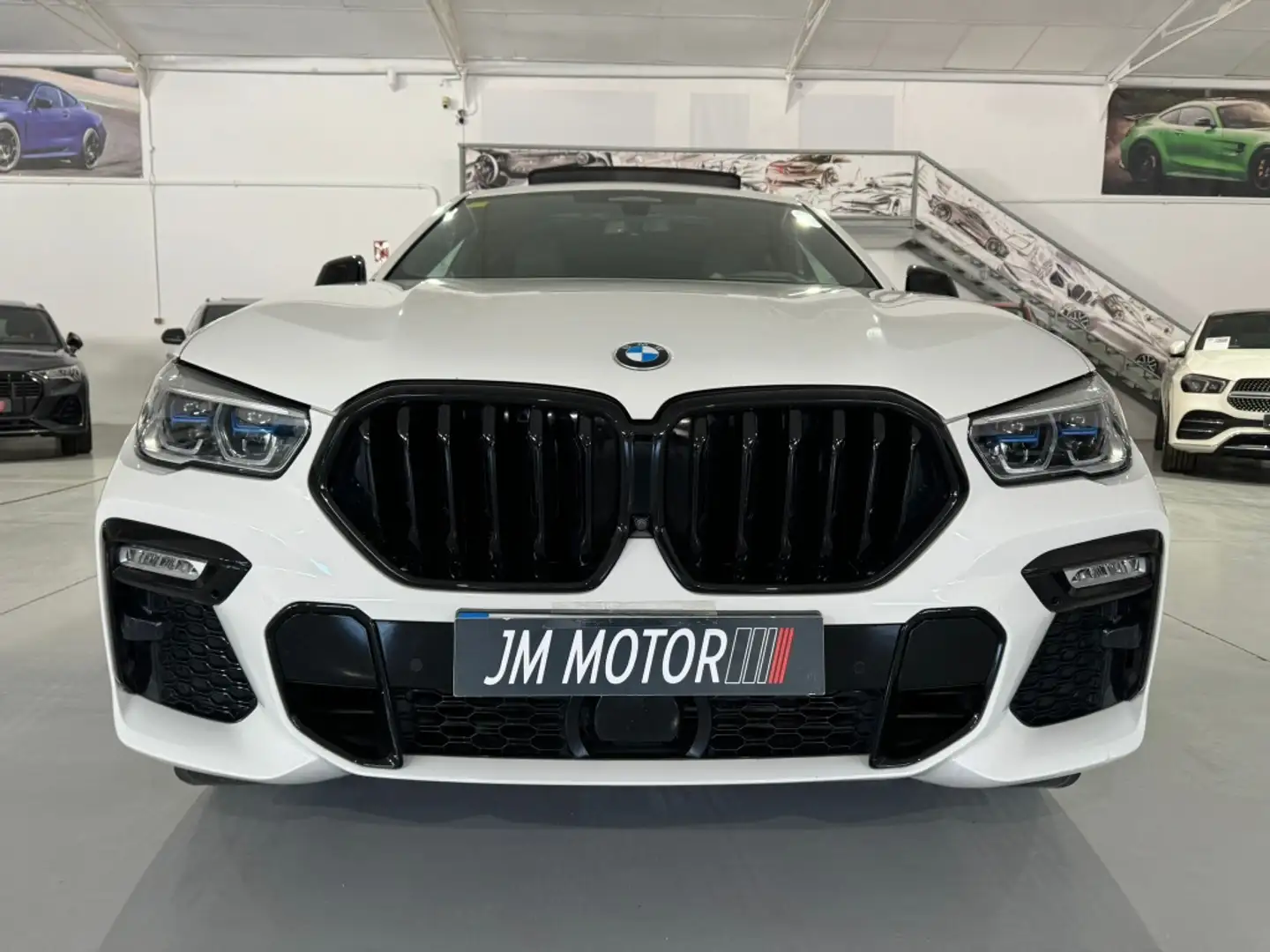 BMW X6 xDrive 30dA Weiß - 2