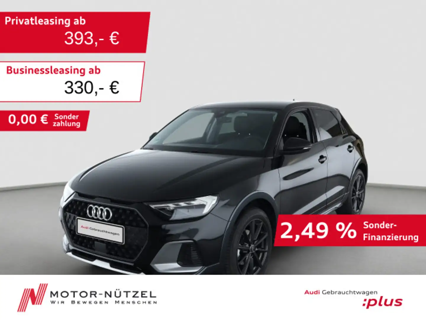 Audi A1 30 TFSI S-TR LED+NAVI+PDC+GRA+SHZ Schwarz - 1