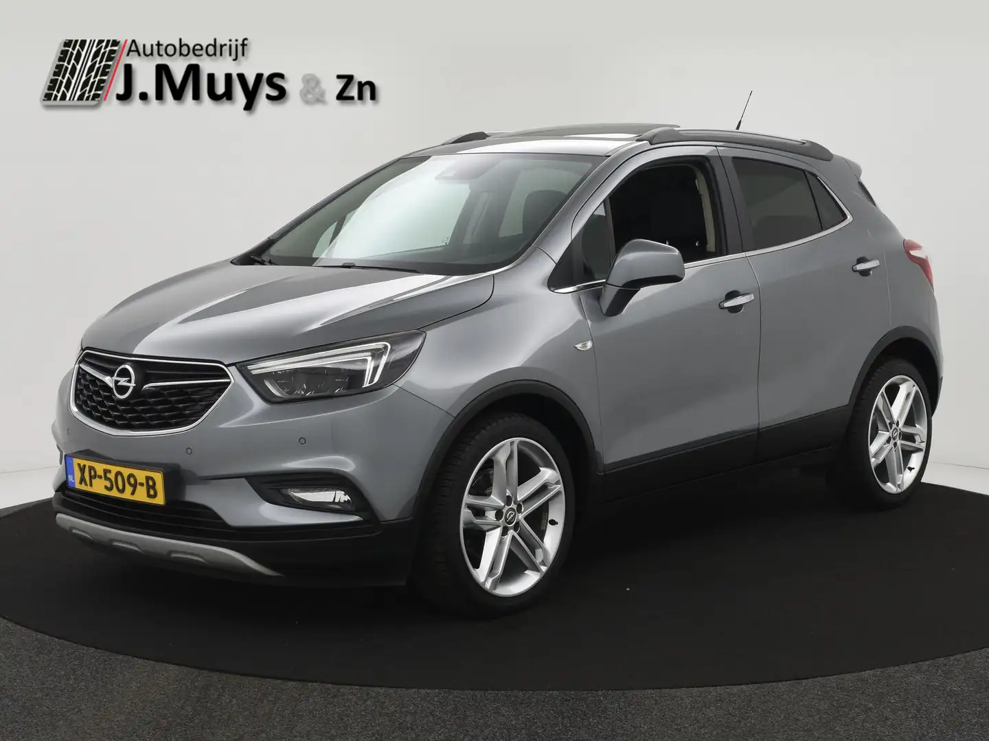 Opel Mokka X 1.4 Turbo 140PK Innovation AUTOM. TREKH|LEER|SCHUI Grijs - 1