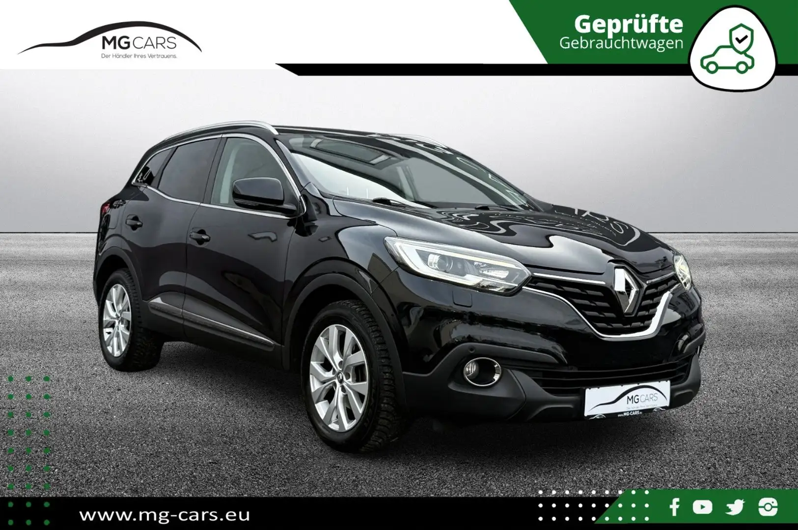 Renault Kadjar Limited~Automatik~81TKM~AHK~Kamera~Assist Black - 1