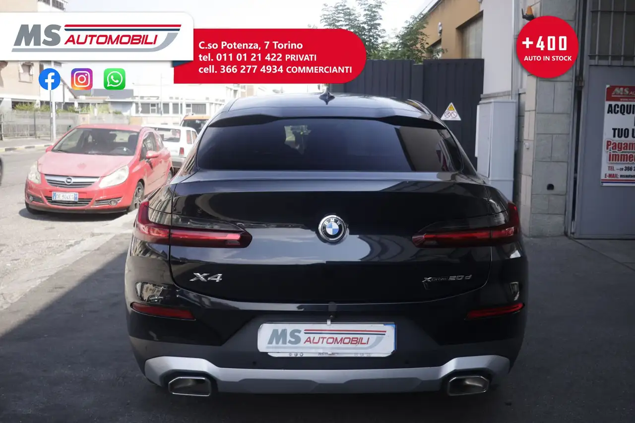 BMW X4 xDrive 20d Msport MH48V Unicoproprietario, миниатюра 7
