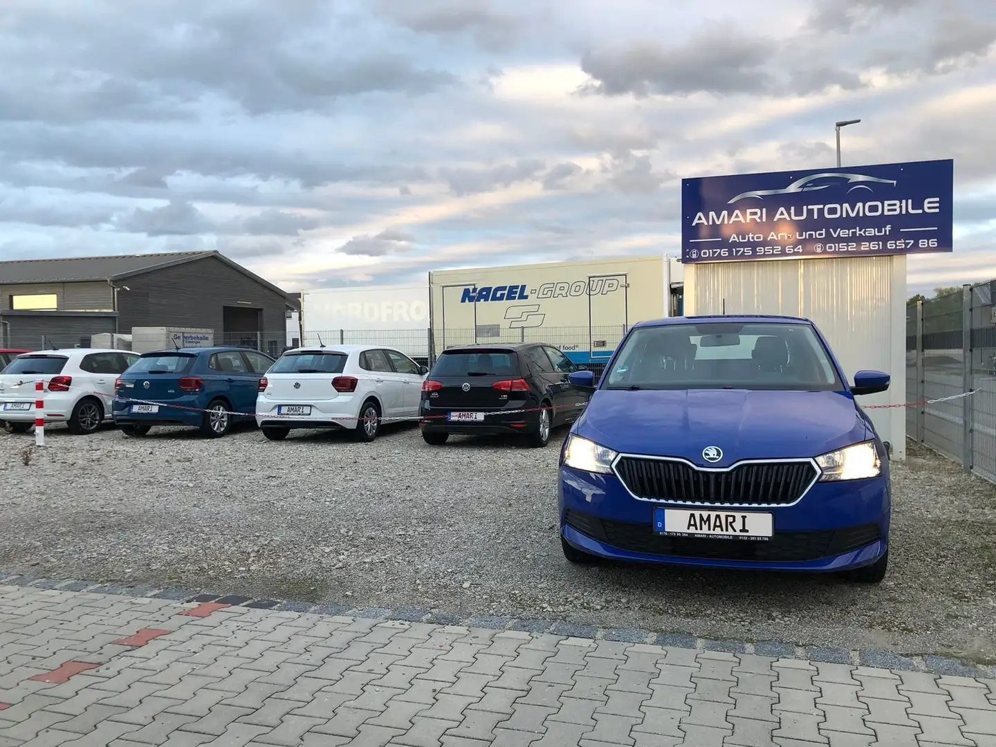 Skoda Fabia Cool Plus*BT*8Fach*SH*Erste Hand* Blau - 1