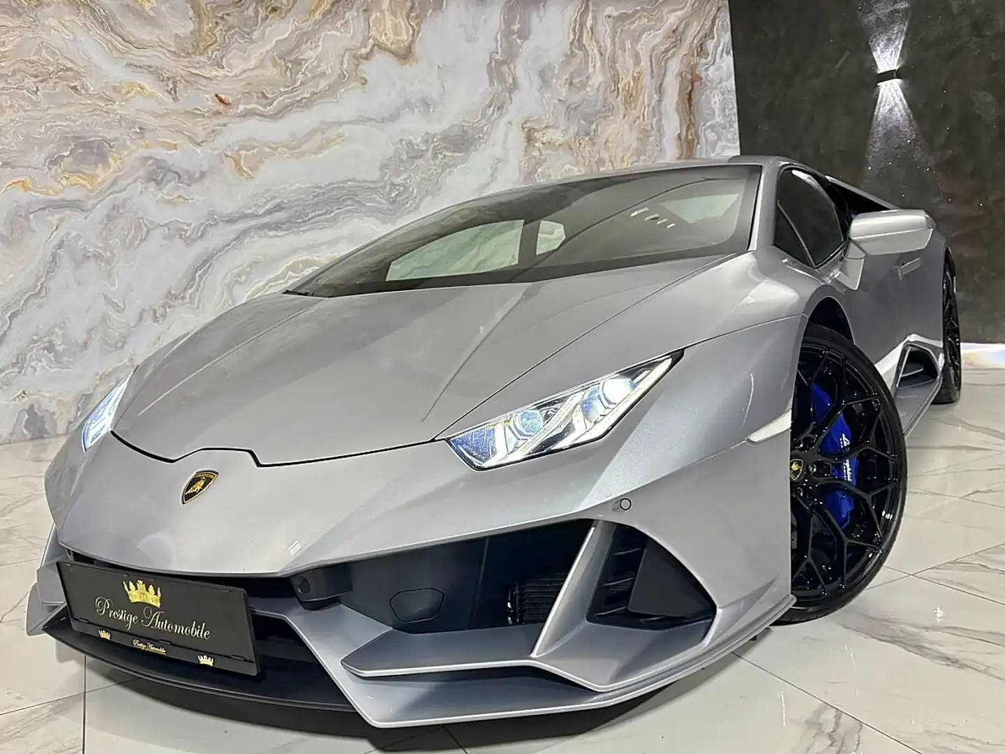 Lamborghini Huracán Evo AWD *1.BESITZ*UNFALLFREI*MwSt*LIFT* Silber - 2