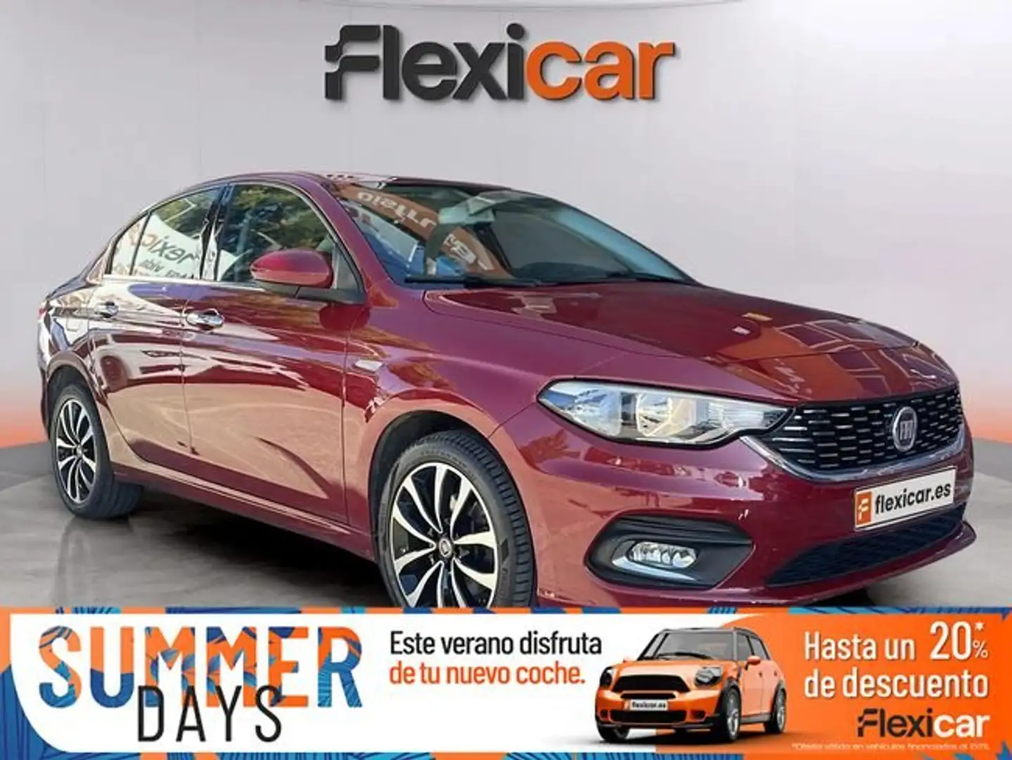 Fiat Tipo 1.4+16v+Lounge+70kW+%2895CV%29+gasolina Burdeos - 1
