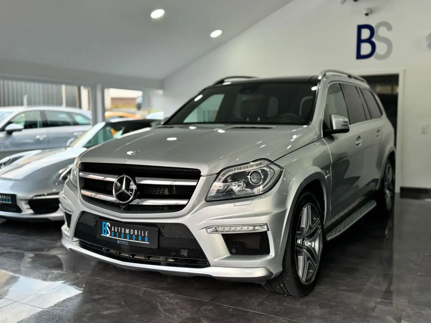 Mercedes-Benz GL 63 AMG 4Matic/designo/Pano/H&K/7Sitzer Stříbrná - 2