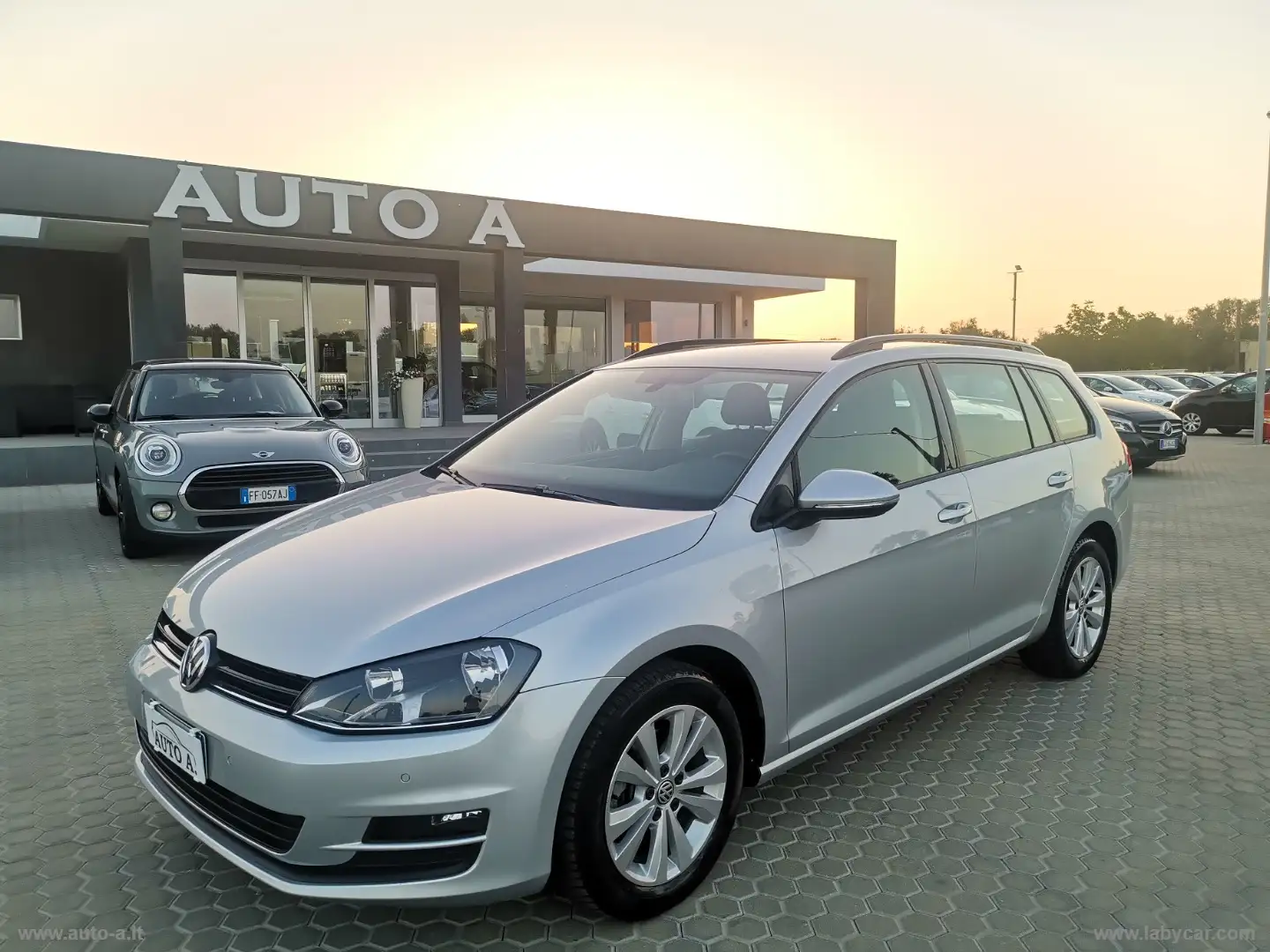 Volkswagen Golf Variant Variant 1.6 TDI 110 CV Business BMT Grigio - 1