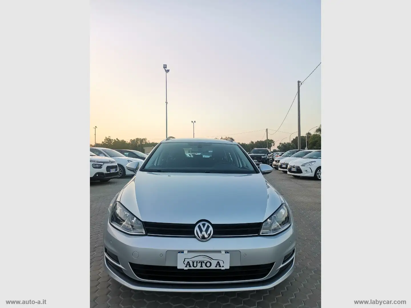 Volkswagen Golf Variant Variant 1.6 TDI 110 CV Business BMT Grigio - 2