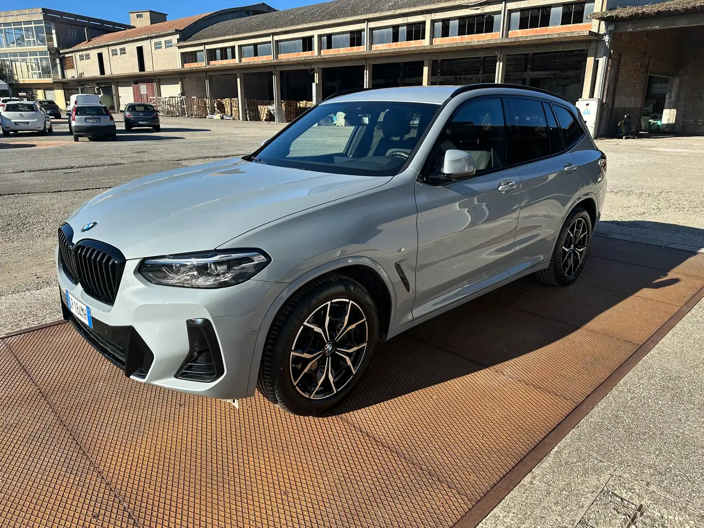 BMW X3 X3 xdrive20d mhev 48V Msport auto Grigio - 1