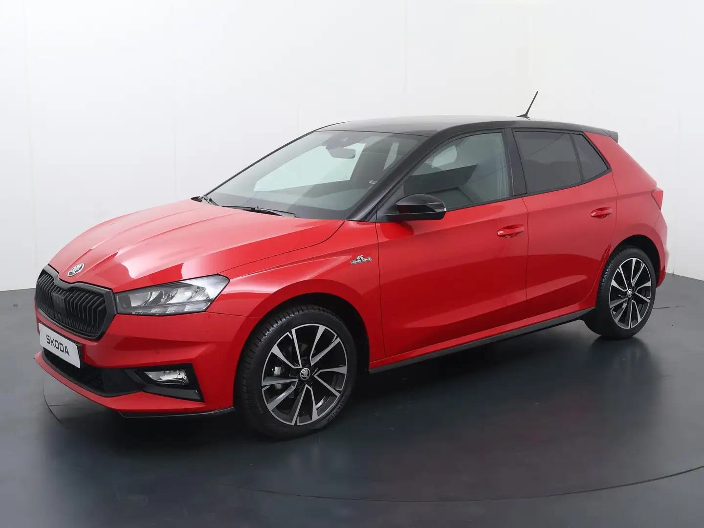 Skoda Fabia 1.0 TSI Monte Carlo | 95 PK | Multifunctioneel stu Rood - 1