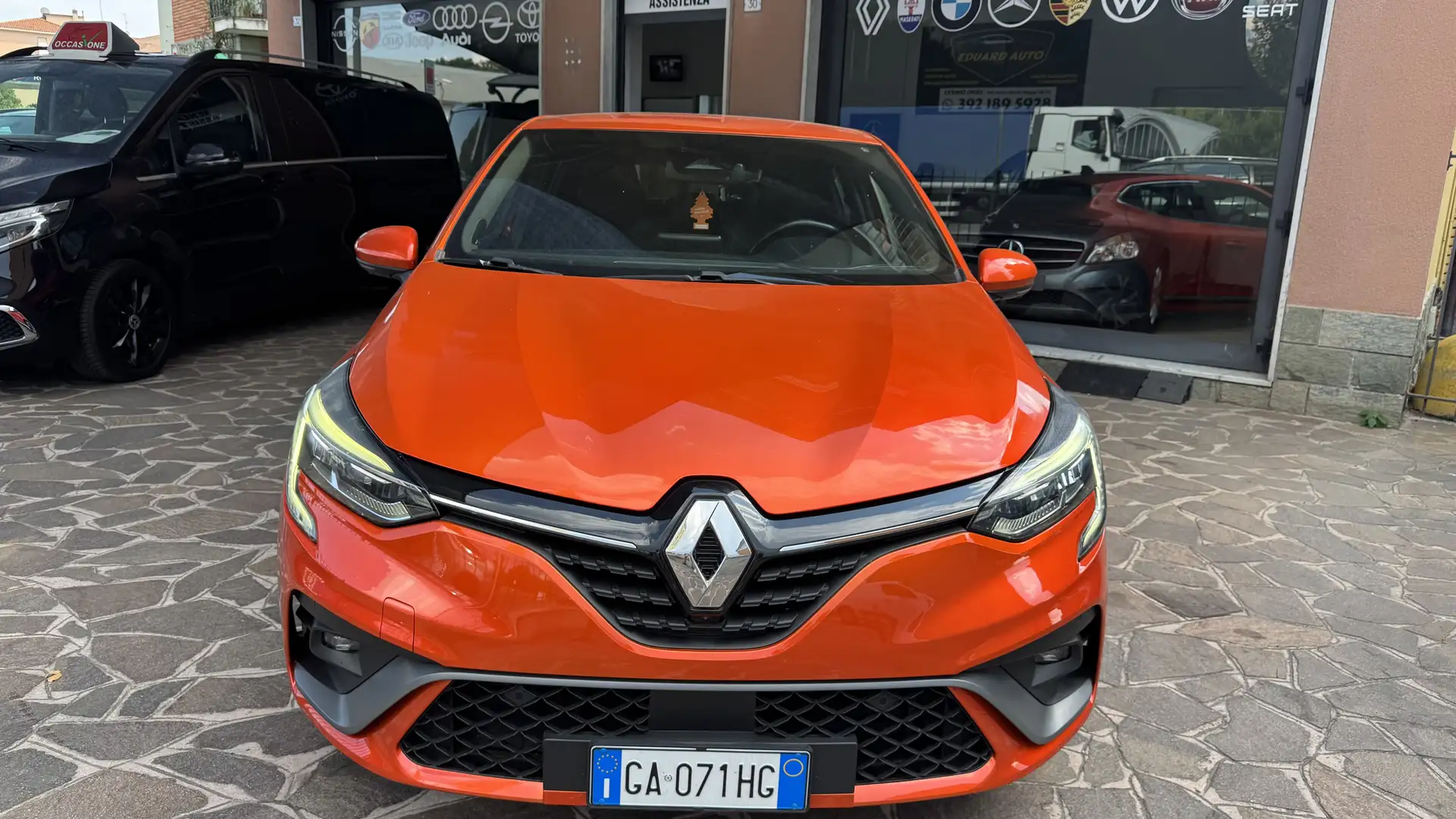 Renault Clio 1.3 tce R.S. Line 130cv edc automatica 66000 KM Orange - 2