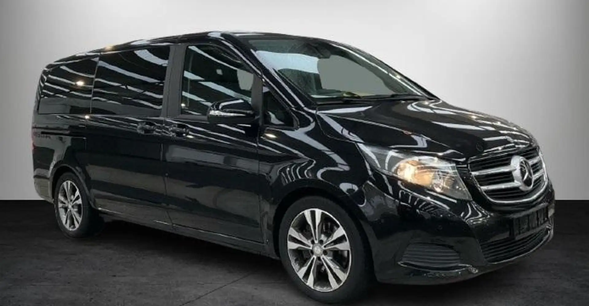 Mercedes-Benz V 220 LANG 6S 2xS-TÜR DISTRONIC STANDHZ 2xAC COMAND BURM Schwarz - 1
