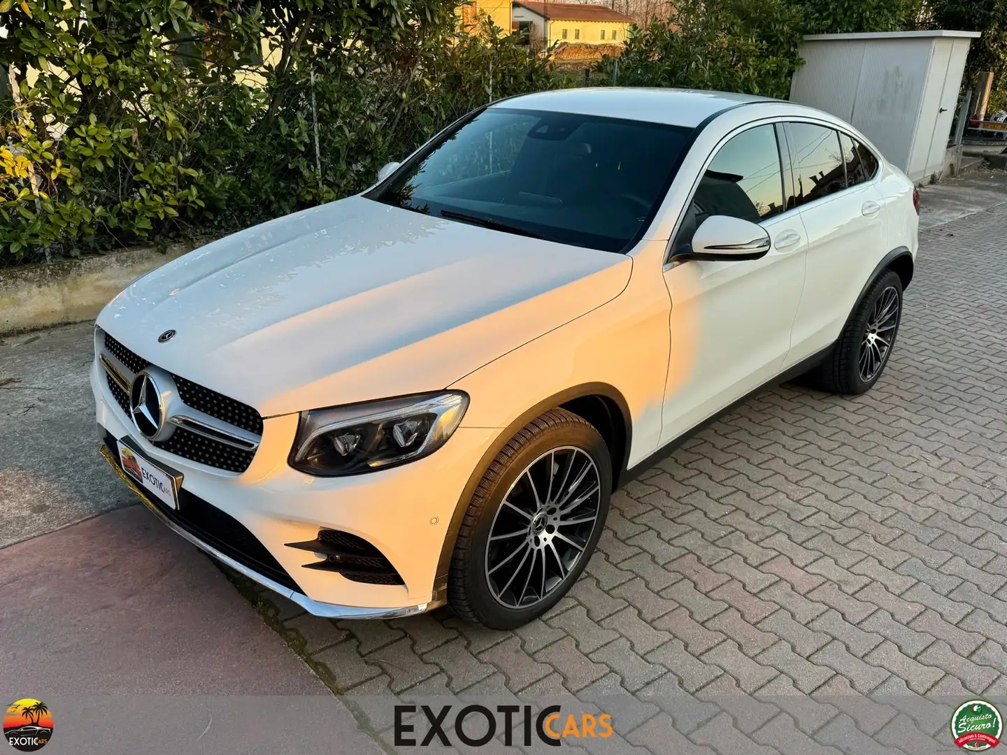 Mercedes-Benz GLC 250 GLC 250 4Matic Coupé Premium Bianco - 1