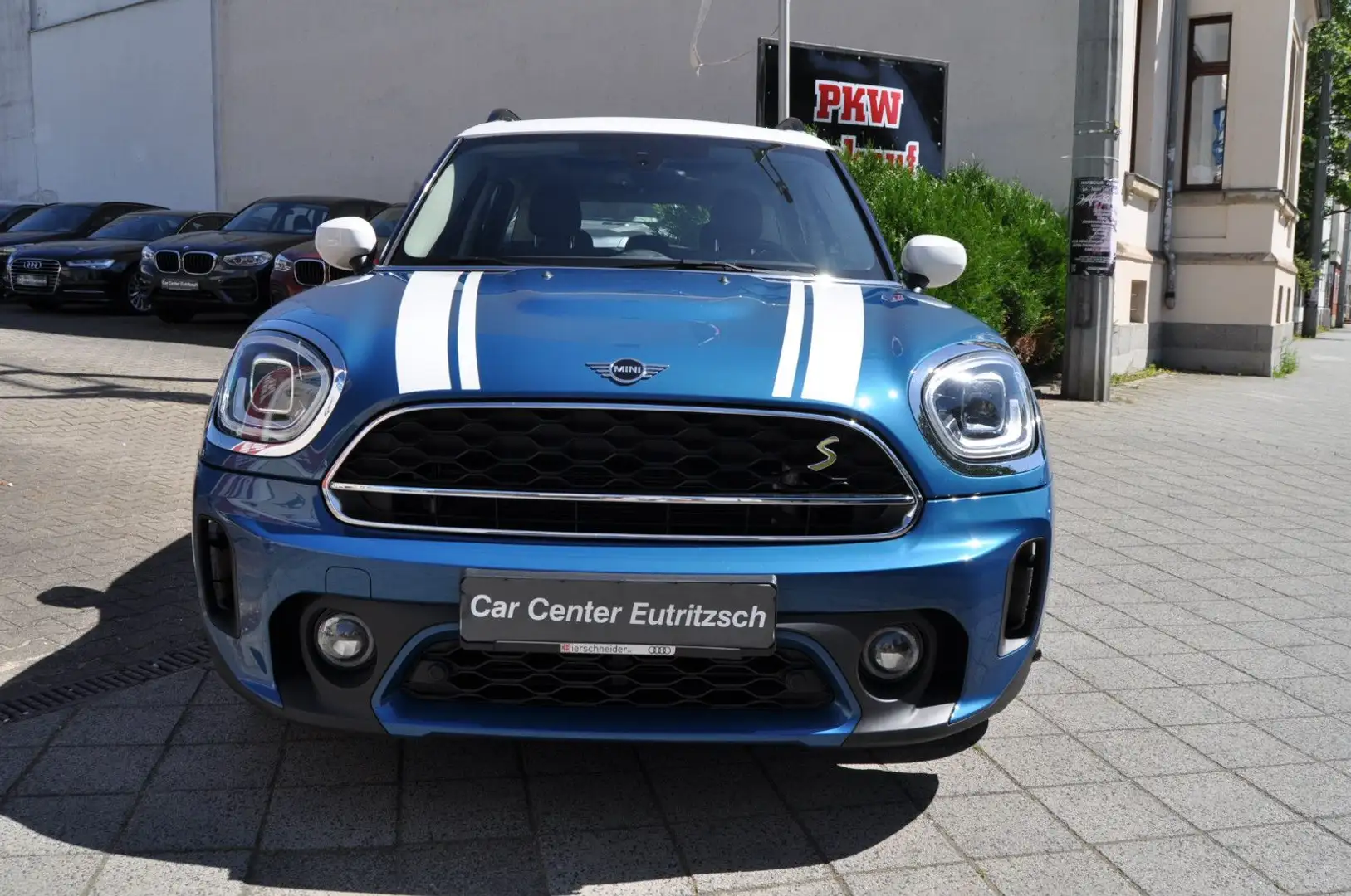 MINI Cooper SE Countryman All4 Hybrid NAVI LED Pano Modrá - 2