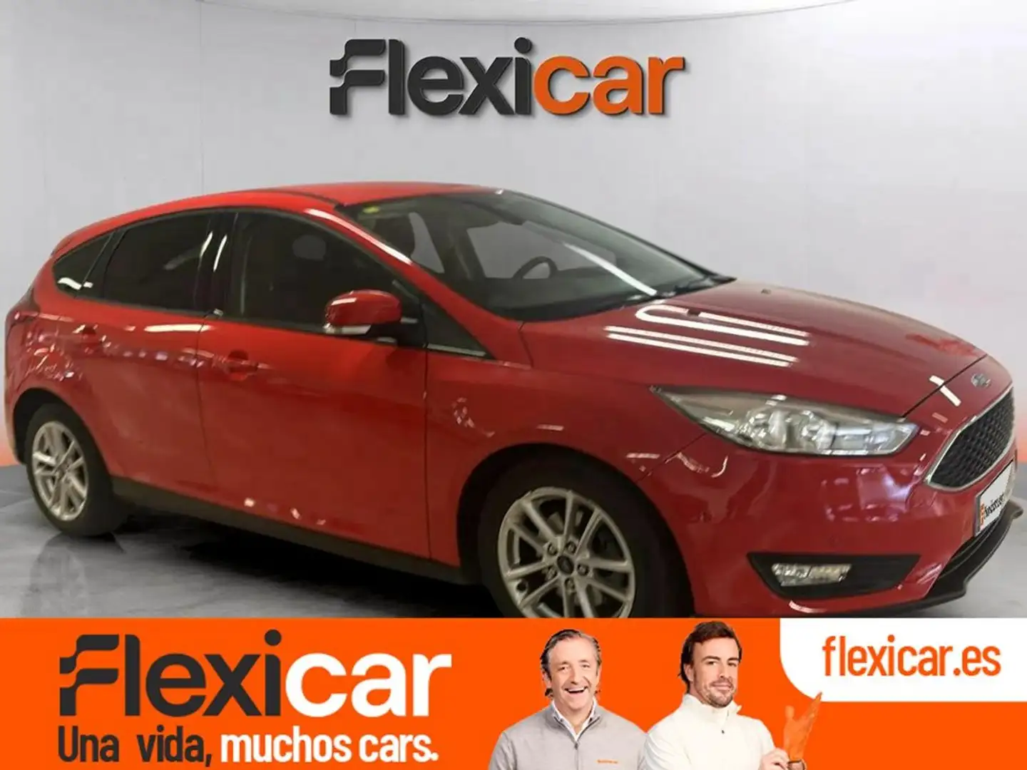 Ford Focus 1.0 Ecoboost A-S-S 125v Titanium Rood - 1