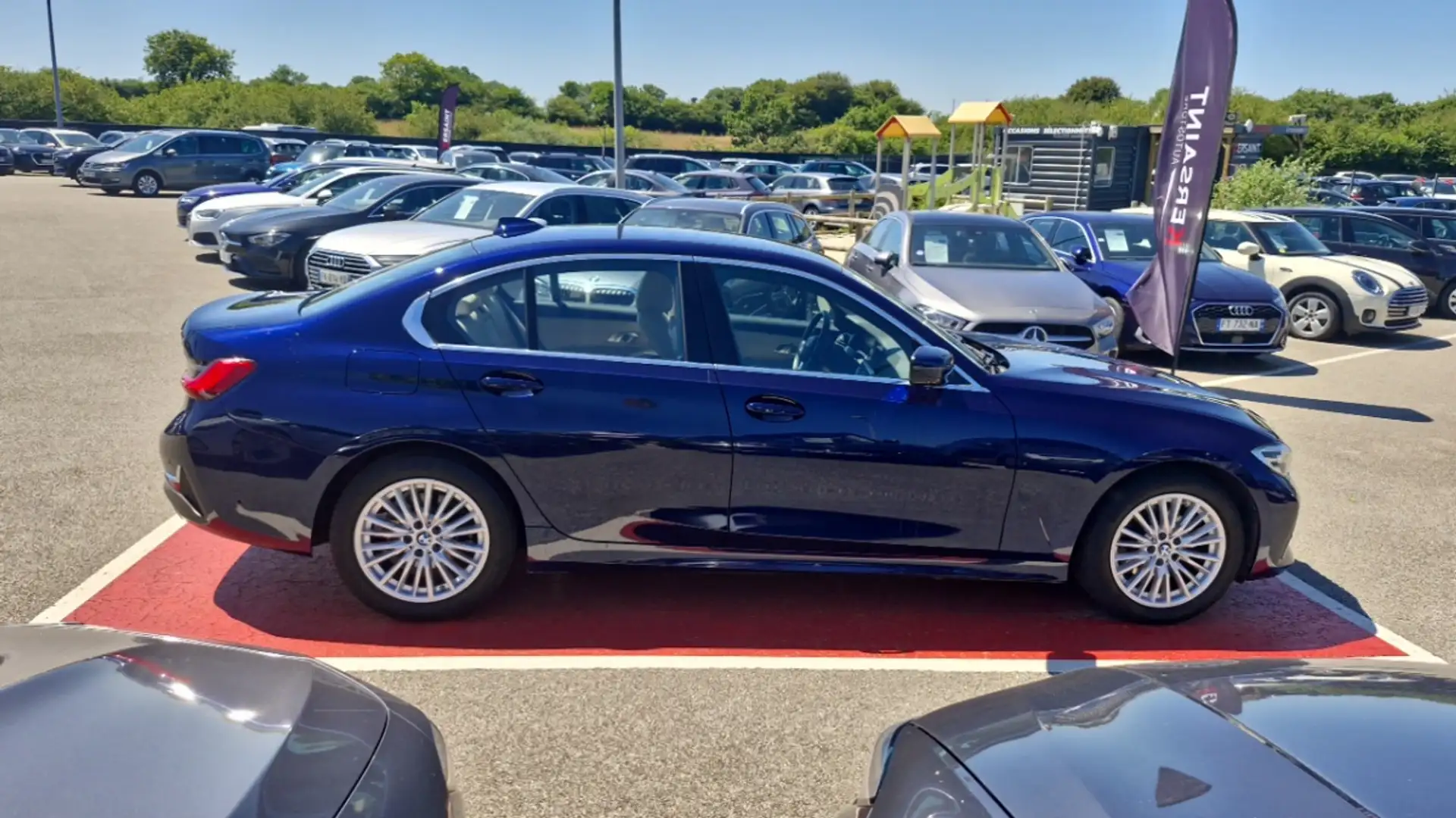 BMW G20 320D 190 CH BVA8 LUXURY Blauw - 2