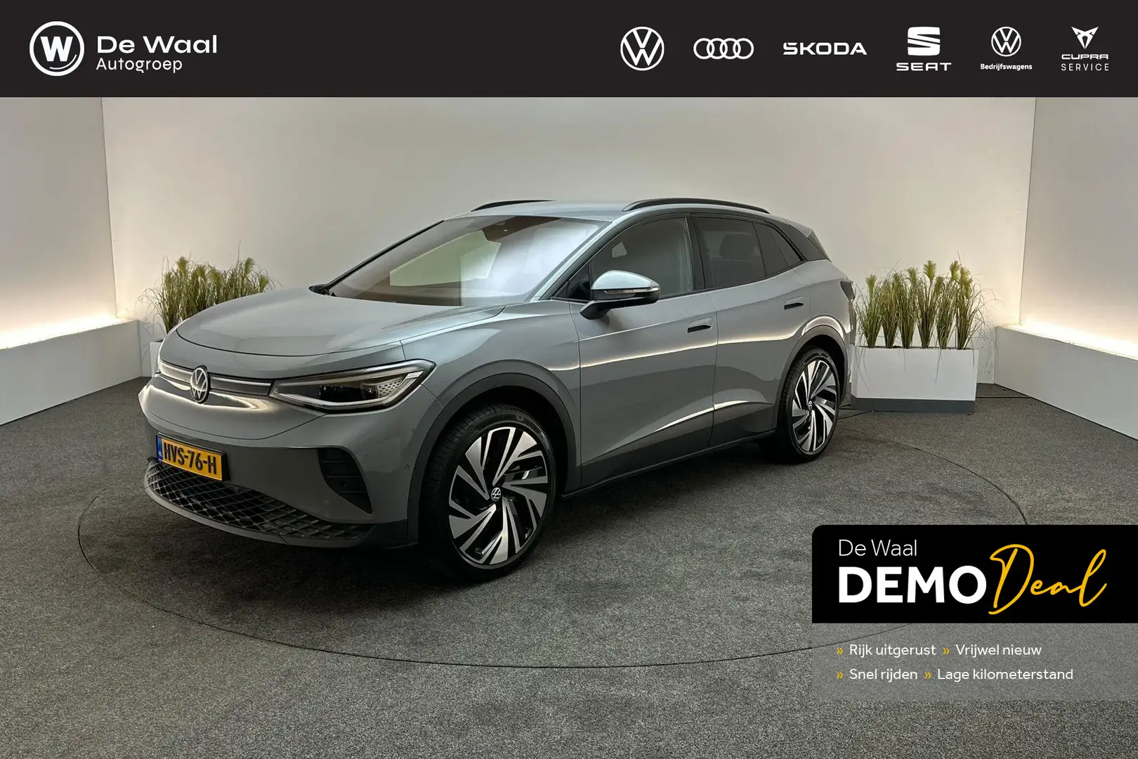 Volkswagen ID.4 Pro 77 kWh | Park Assist, 360 Graden Camera, 21" L Gris - 1