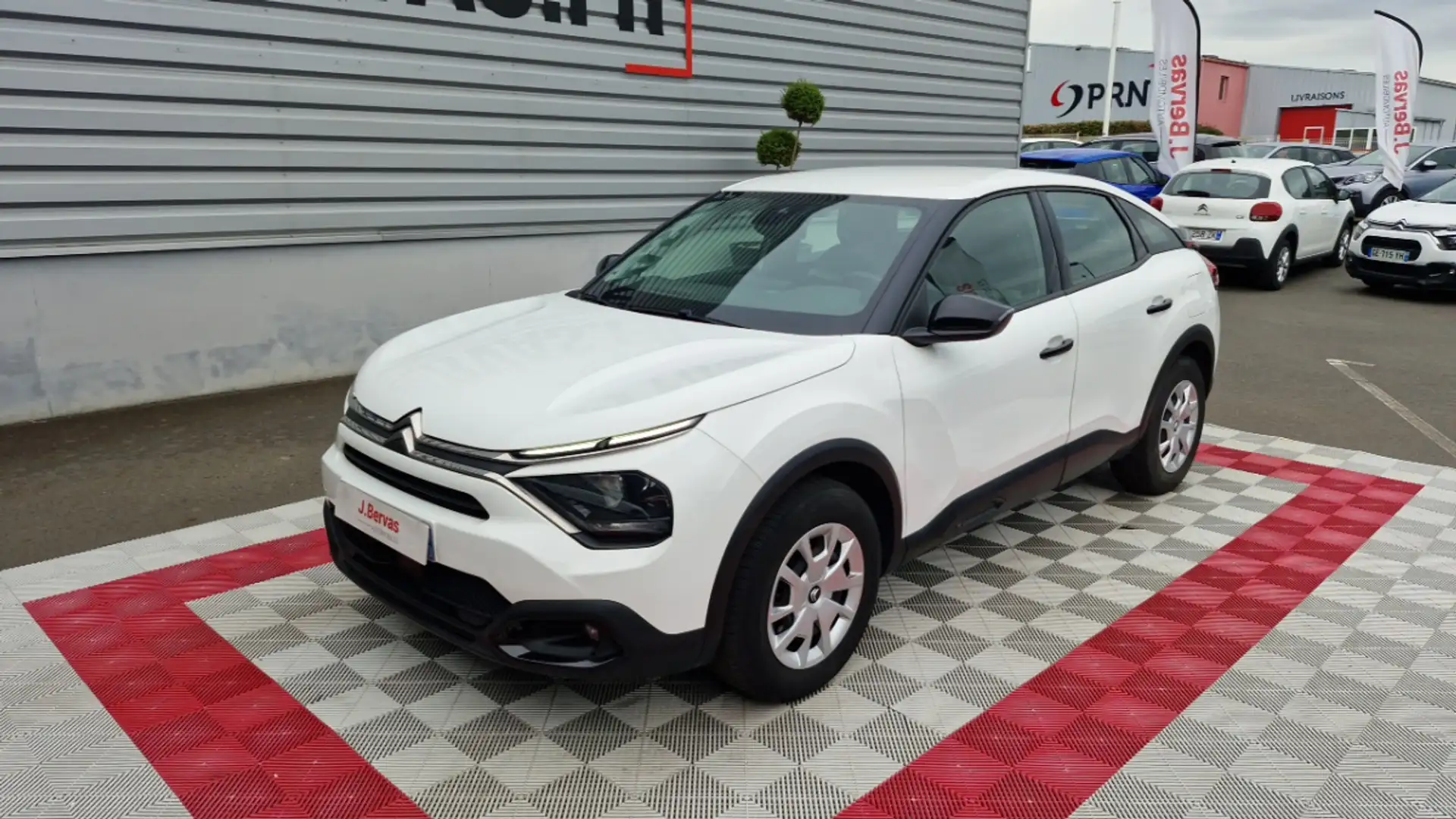 Citroen C4 BLUEHDI 110 SS BVM6 LIVE PACK BUSINESS Blanc - 2