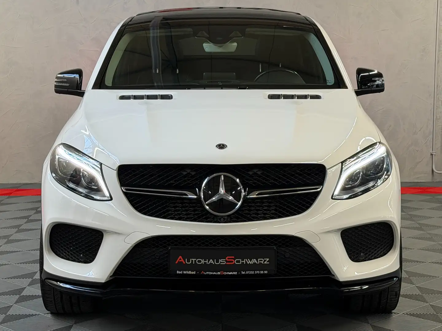 Mercedes-Benz GLE 350 GLE350d 4Matic Coupe AMG Pano 360 H&K StdHeiz Voll Wit - 2